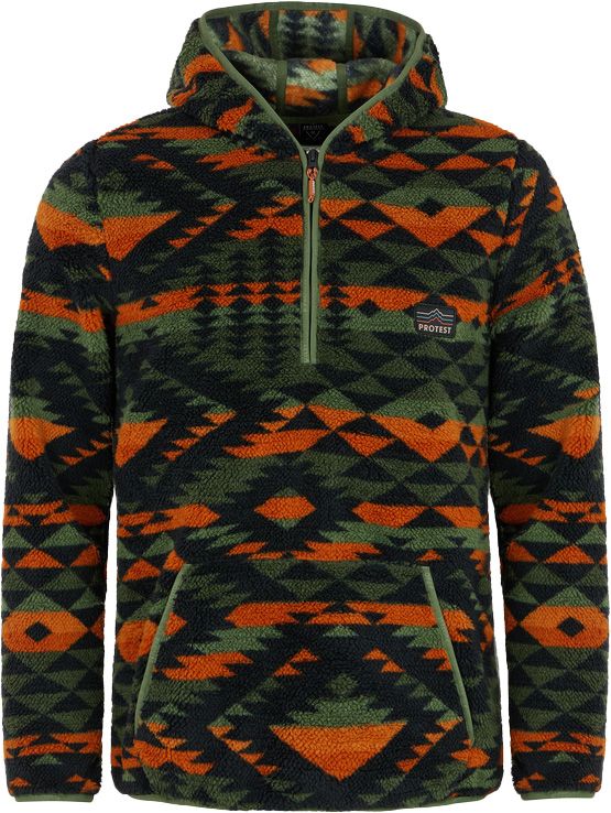 Prtdolra 1/4 Zip Top Thyme + Protest