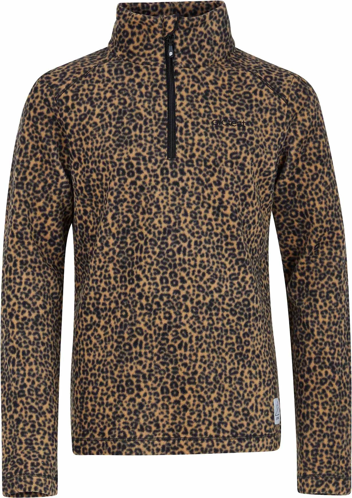 Prtmissy Jr 1/4 Zip Active Top Tortilla + Protest