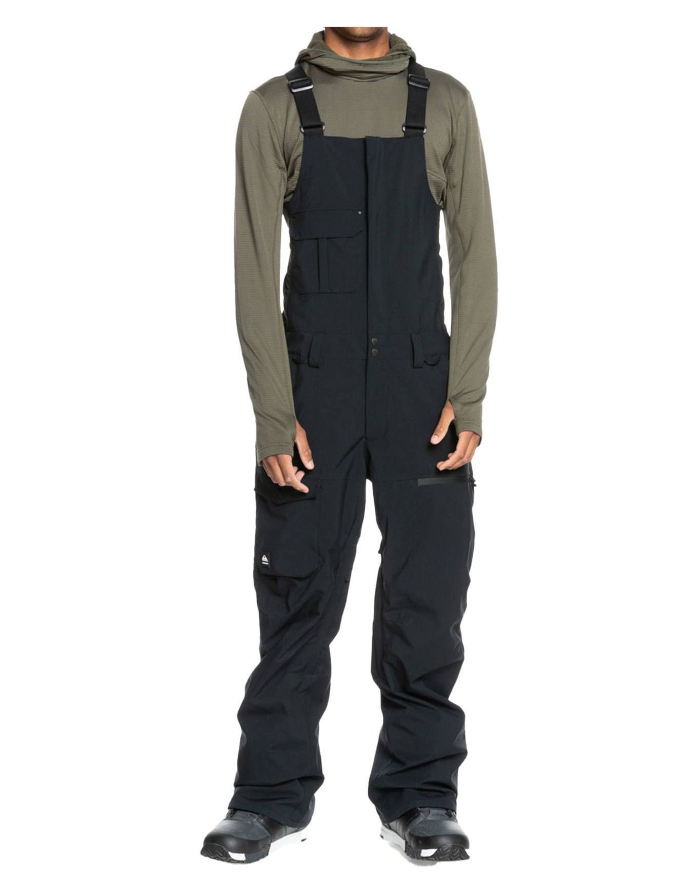 Utility Bib M Snow Pant True Black + Quiksilver