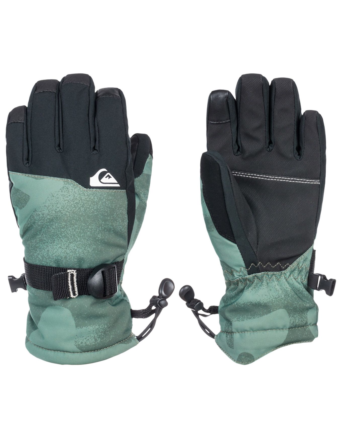 Mission Youth Glove Spray Camo Laurel Wreath + Quiksilver