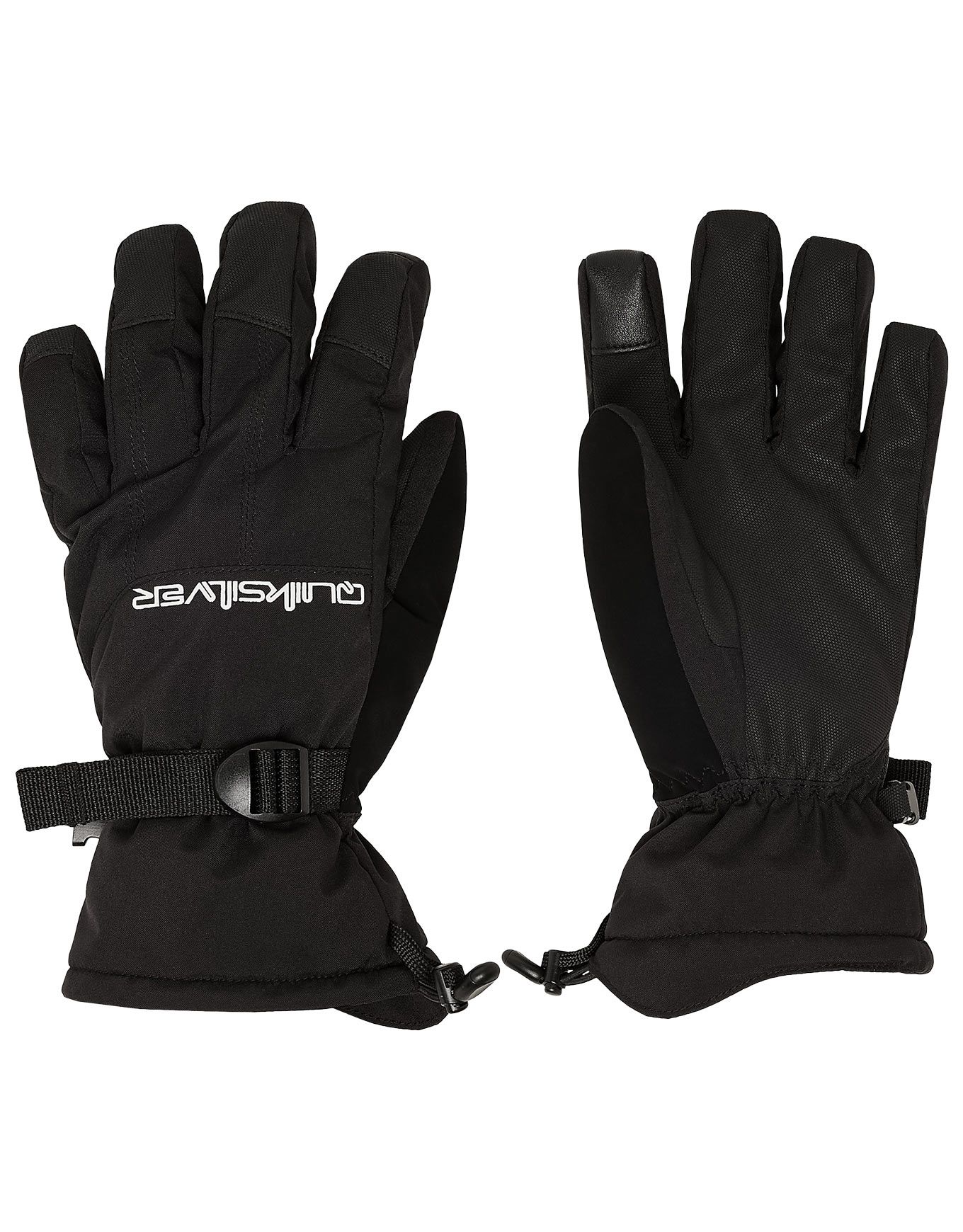 Mission Glove True Black + Quiksilver