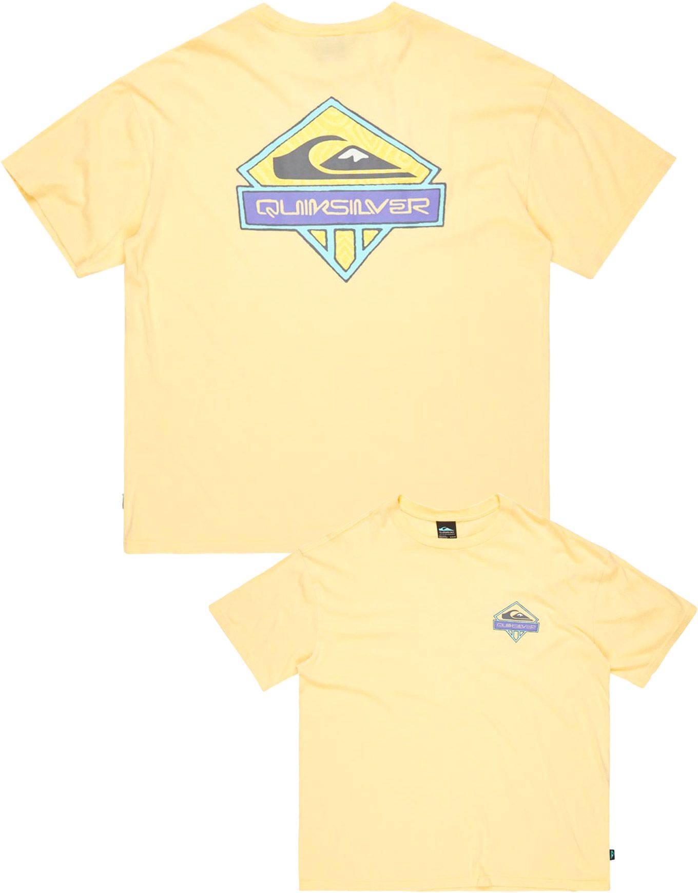 GH QS Crystal Jet SS Tee Popcorn + Quiksilver