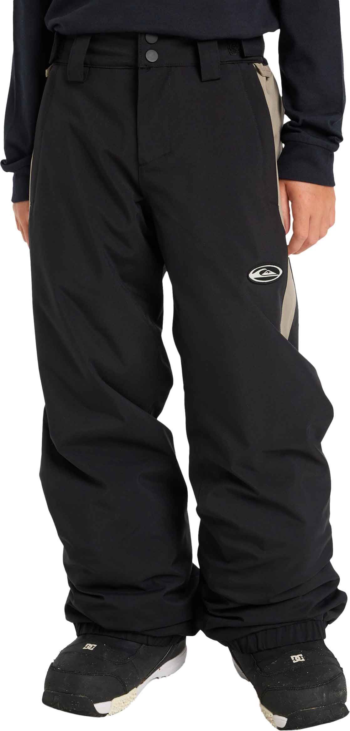 Snow Down Youth Pant True Black + Quiksilver