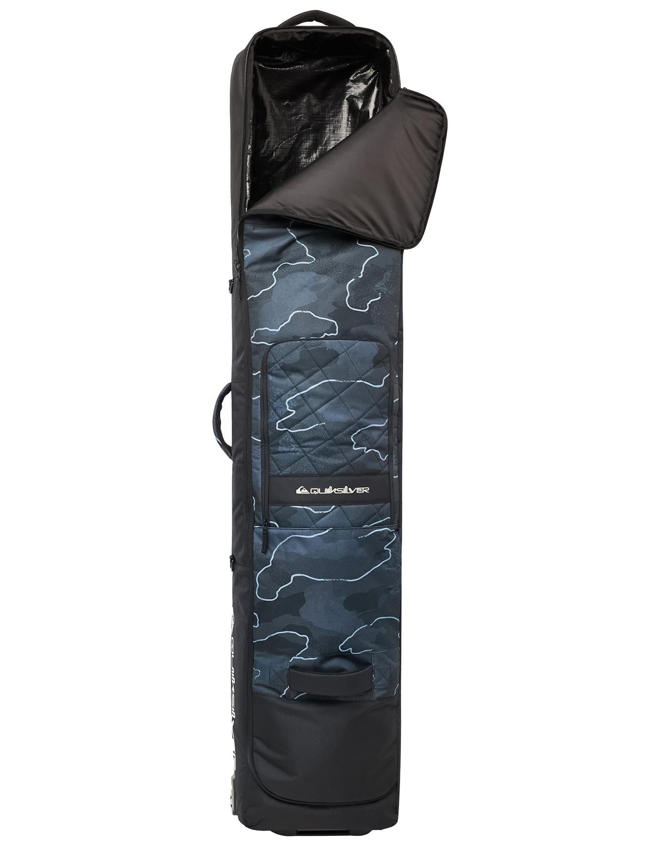 Platted Boardbag Camostrokes True Black + Quiksilver