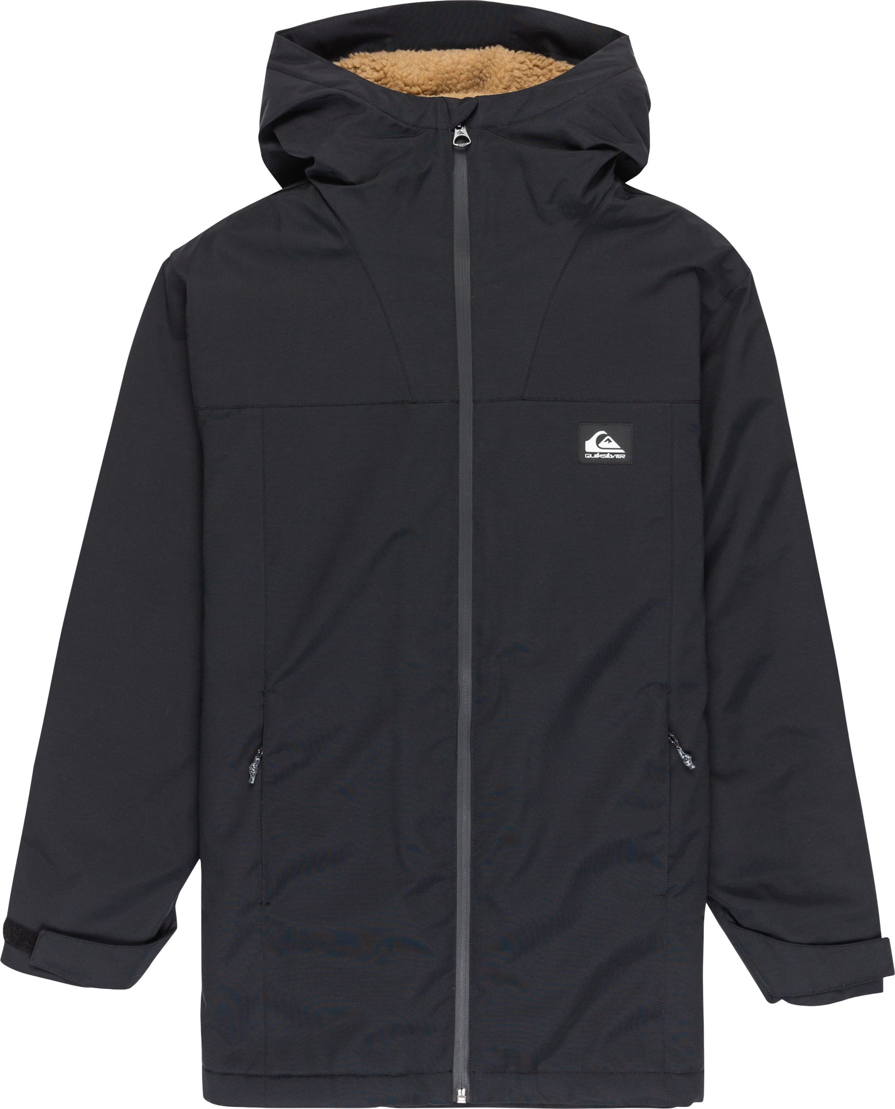 Overcast 3K Youth Parka Black + Quiksilver