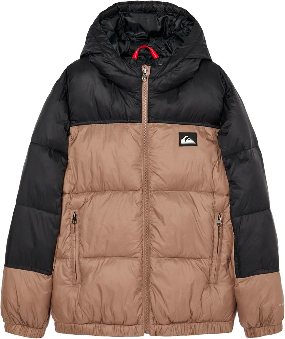 Cold Days Youth Puffer Jacket Pine Bark + Quiksilver