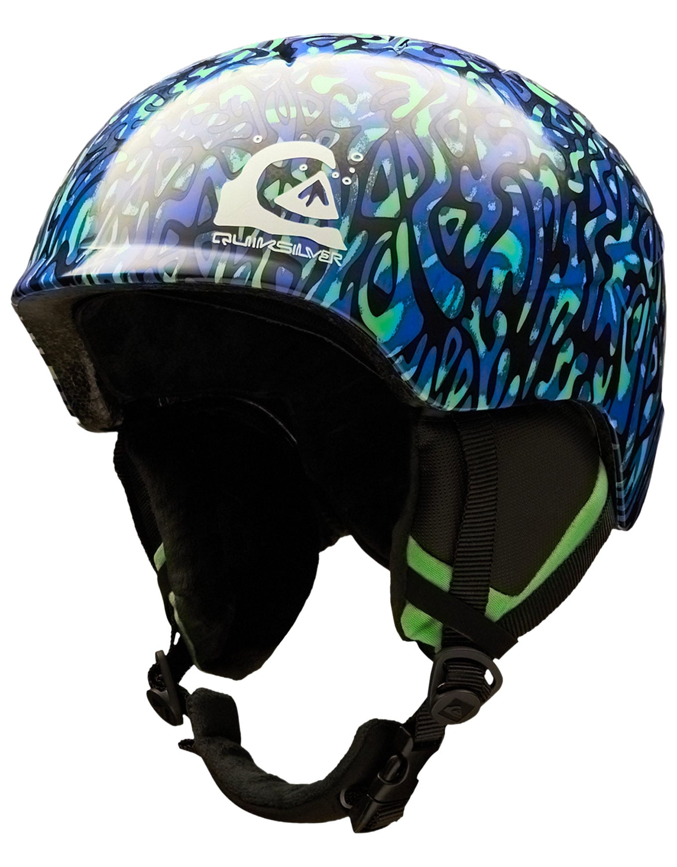 Slush Youth Helmet Bubble Form Kids Spring Bouquet + Quiksilver