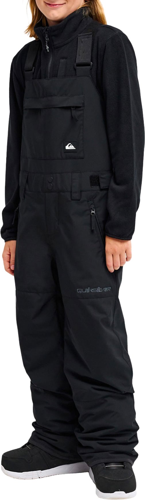 Mash Up Youth Bib True Black + Quiksilver