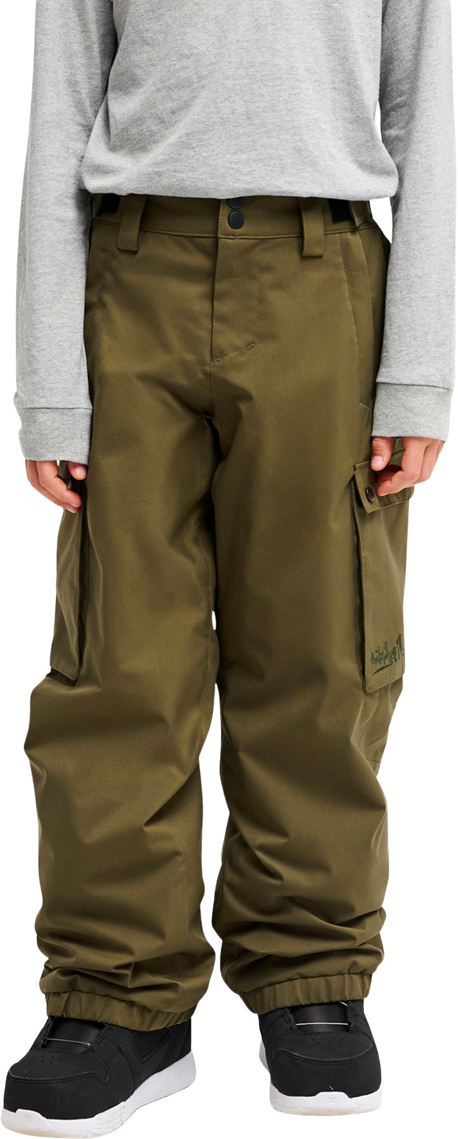 Snow Down Cargo Youth Pant Grape Leaf + Quiksilver
