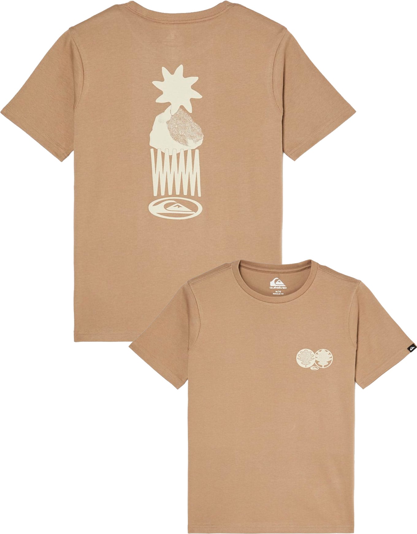 Balance SS Youth Tee Pine Bark + Quiksilver
