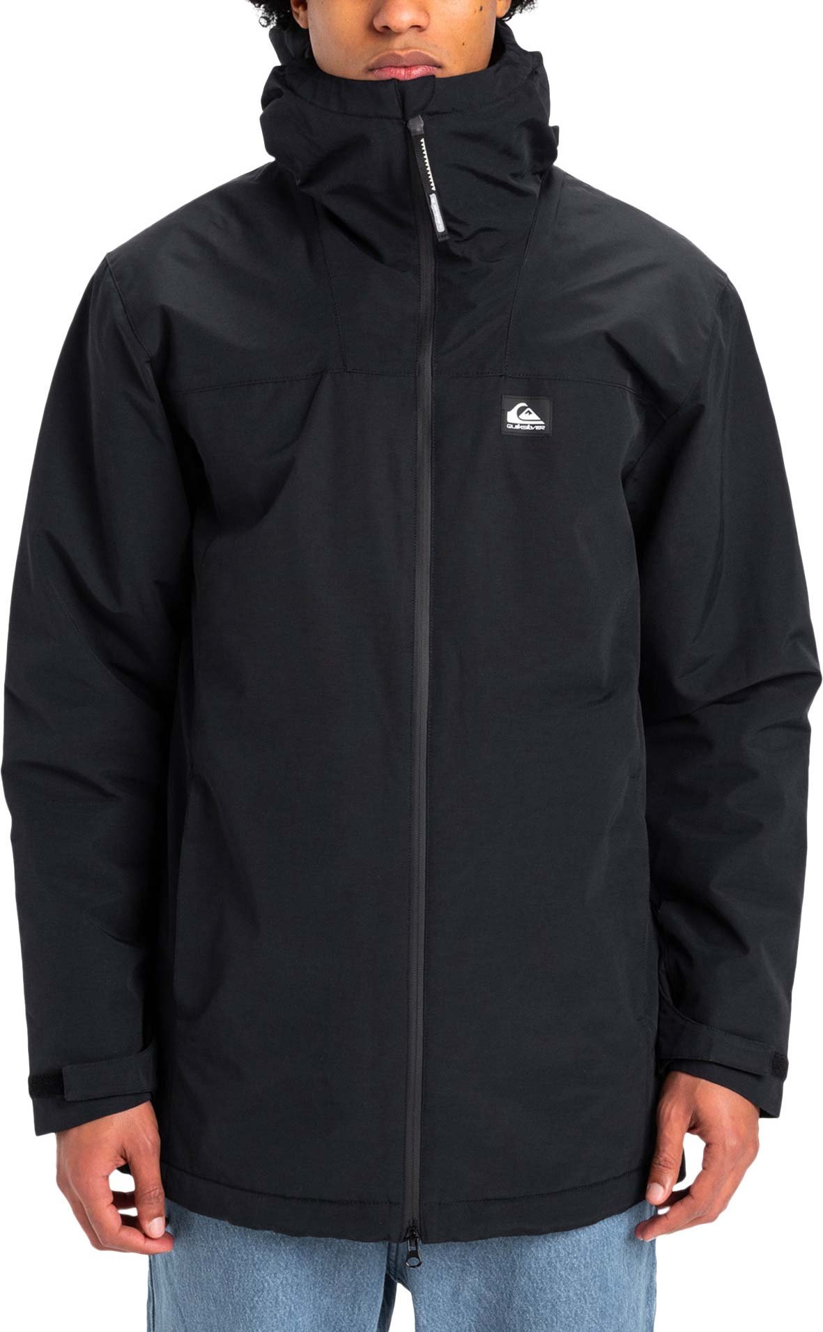 Overcast 3K Parka Black + Quiksilver