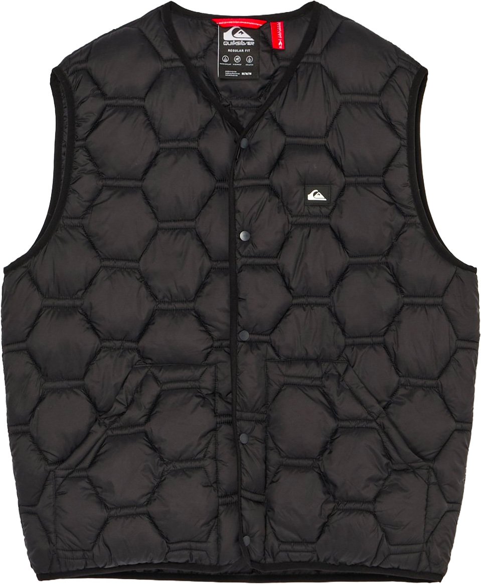 Fuse Urban Gilet True Black + Quiksilver