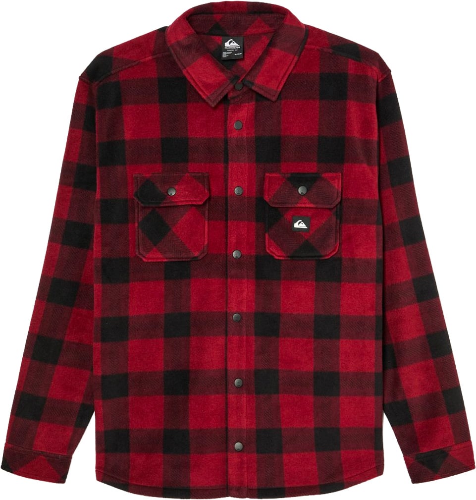 Venture Fleece Shirt Venture Polar Oxblood + Quiksilver