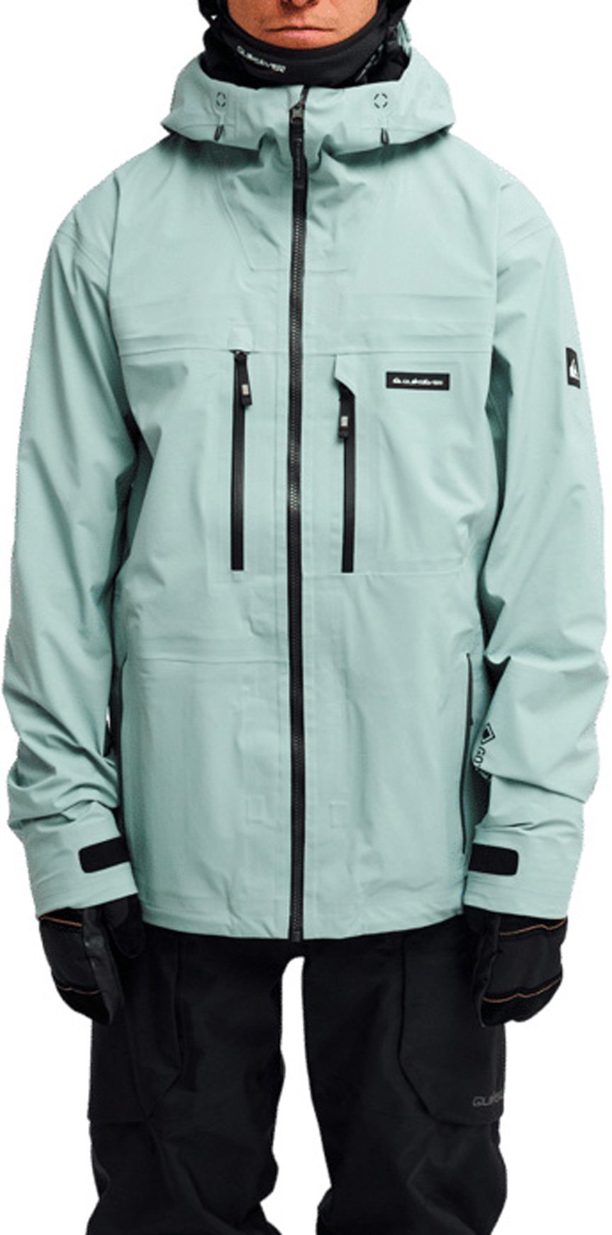 Highline Pro 3L Gore-Tex Jacket Iceberg Green + Quiksilver