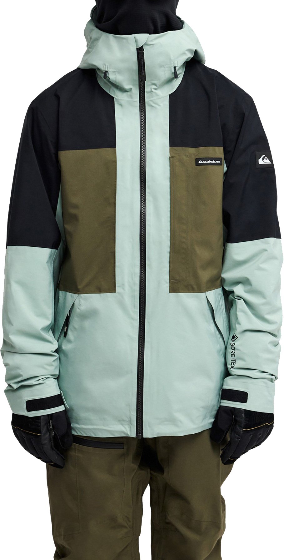 Forever Strecth Gore-Tex Jacket Iceberg Green + Quiksilver