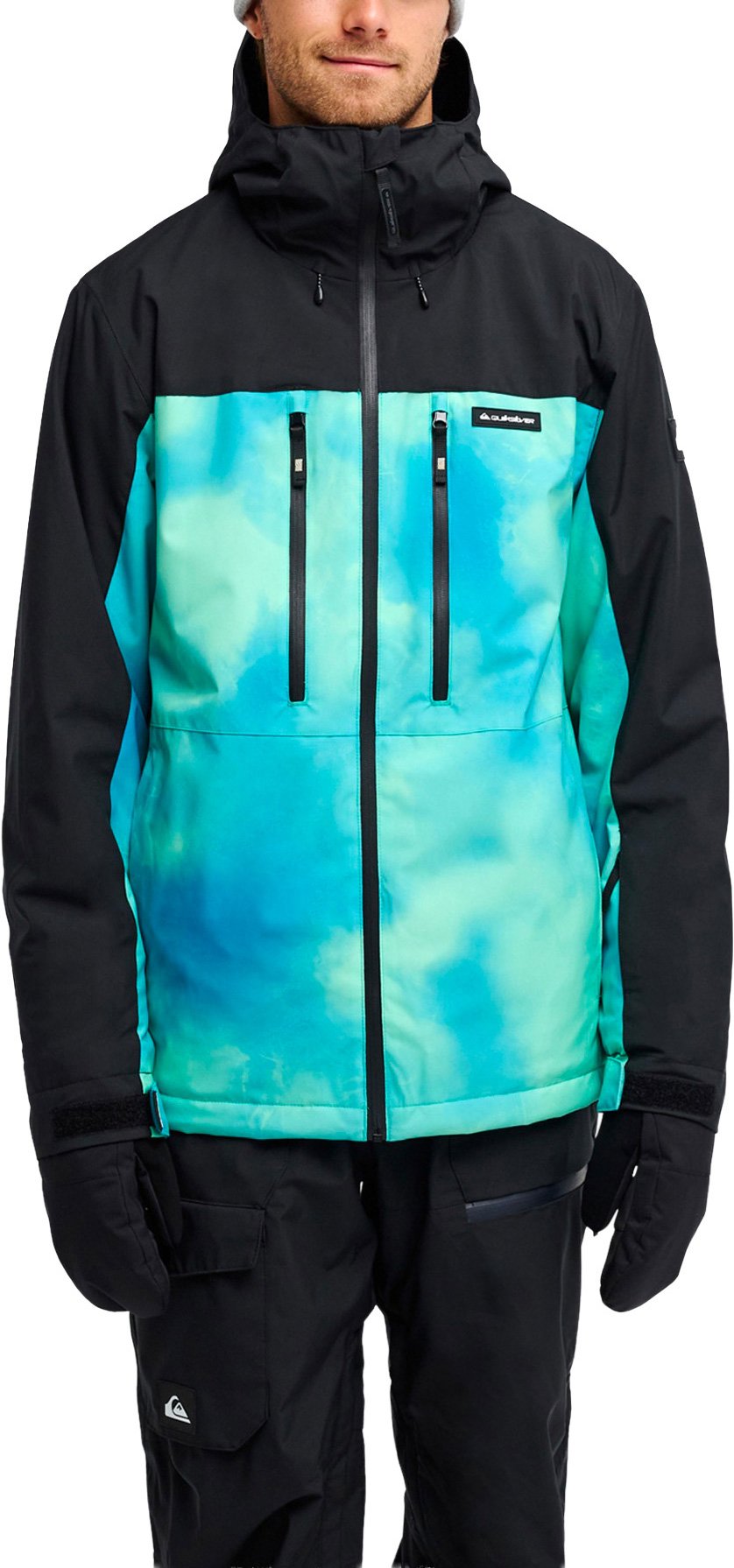 Sycamore 20K Jacket Ride Or Dye Spring Bouquet + Quiksilver