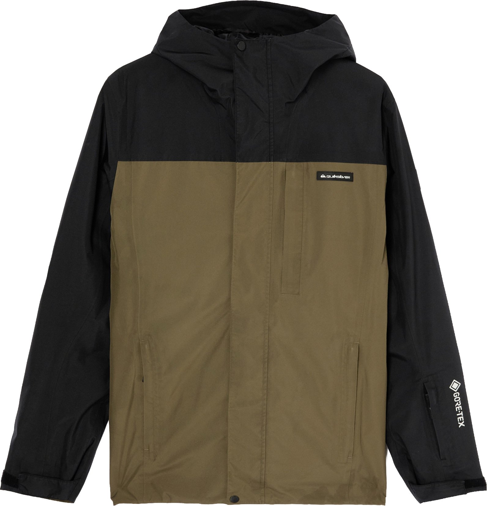 Overcast Gore-Tex Jacket Black Grape Leaf + Quiksilver