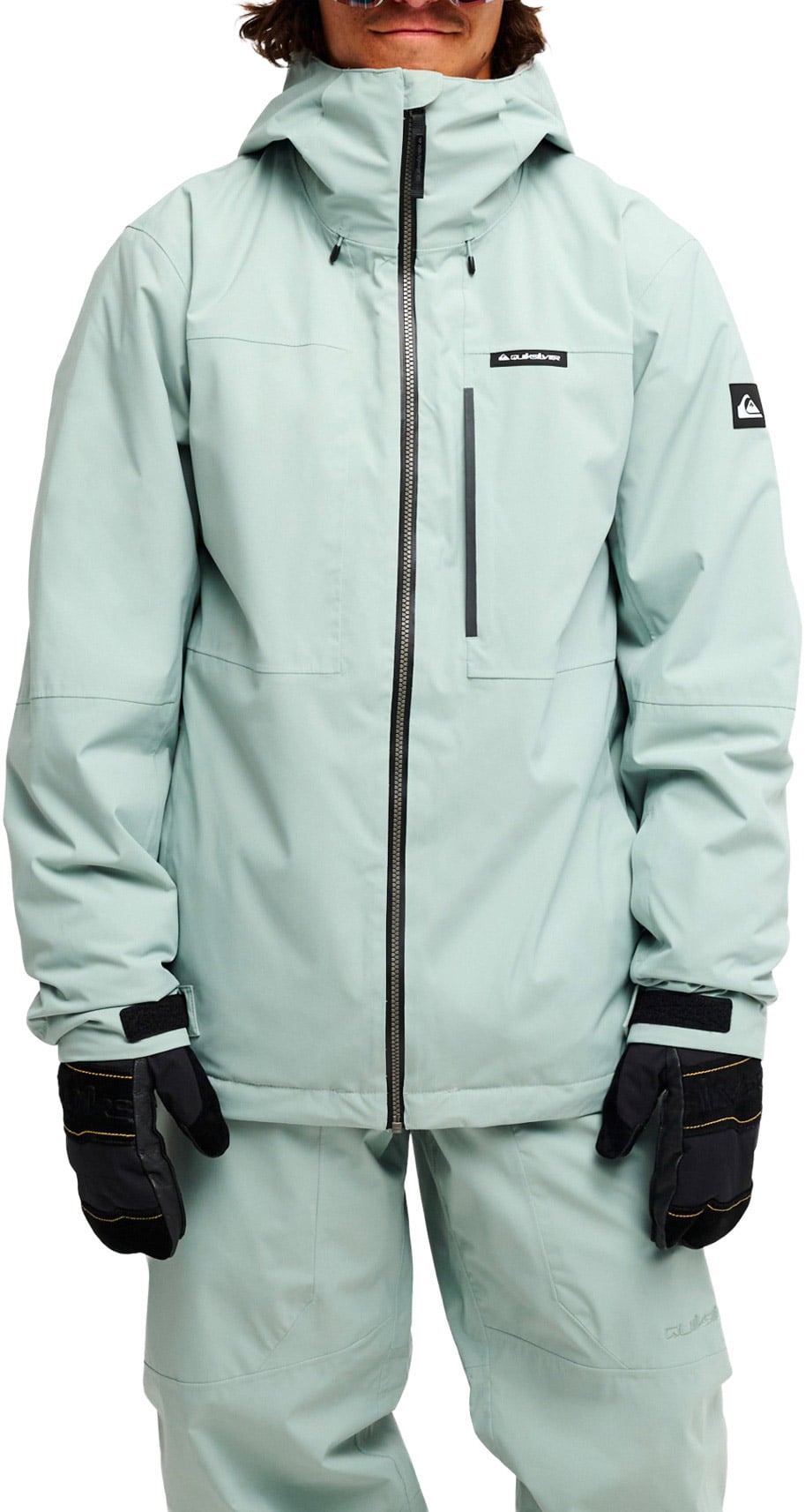 Forever Strech 20K Insulated Jacket Iceberg Green + Quiksilver