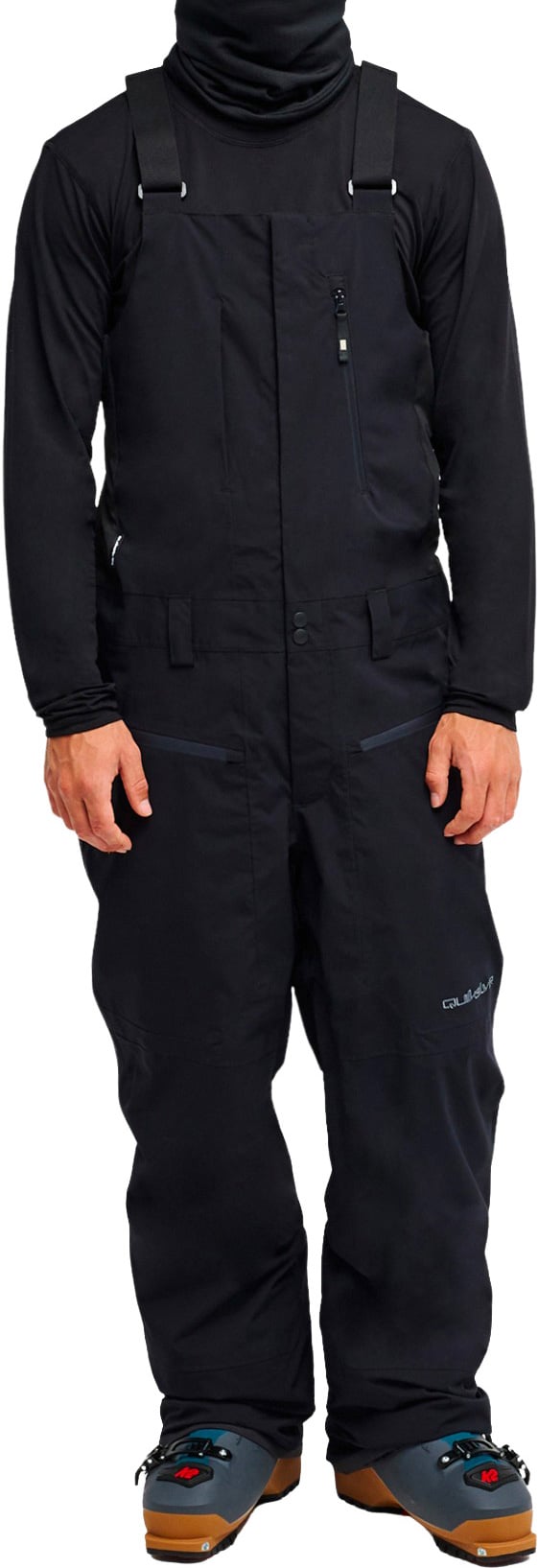 Paramo Stretch 20K Bib Black + Quiksilver