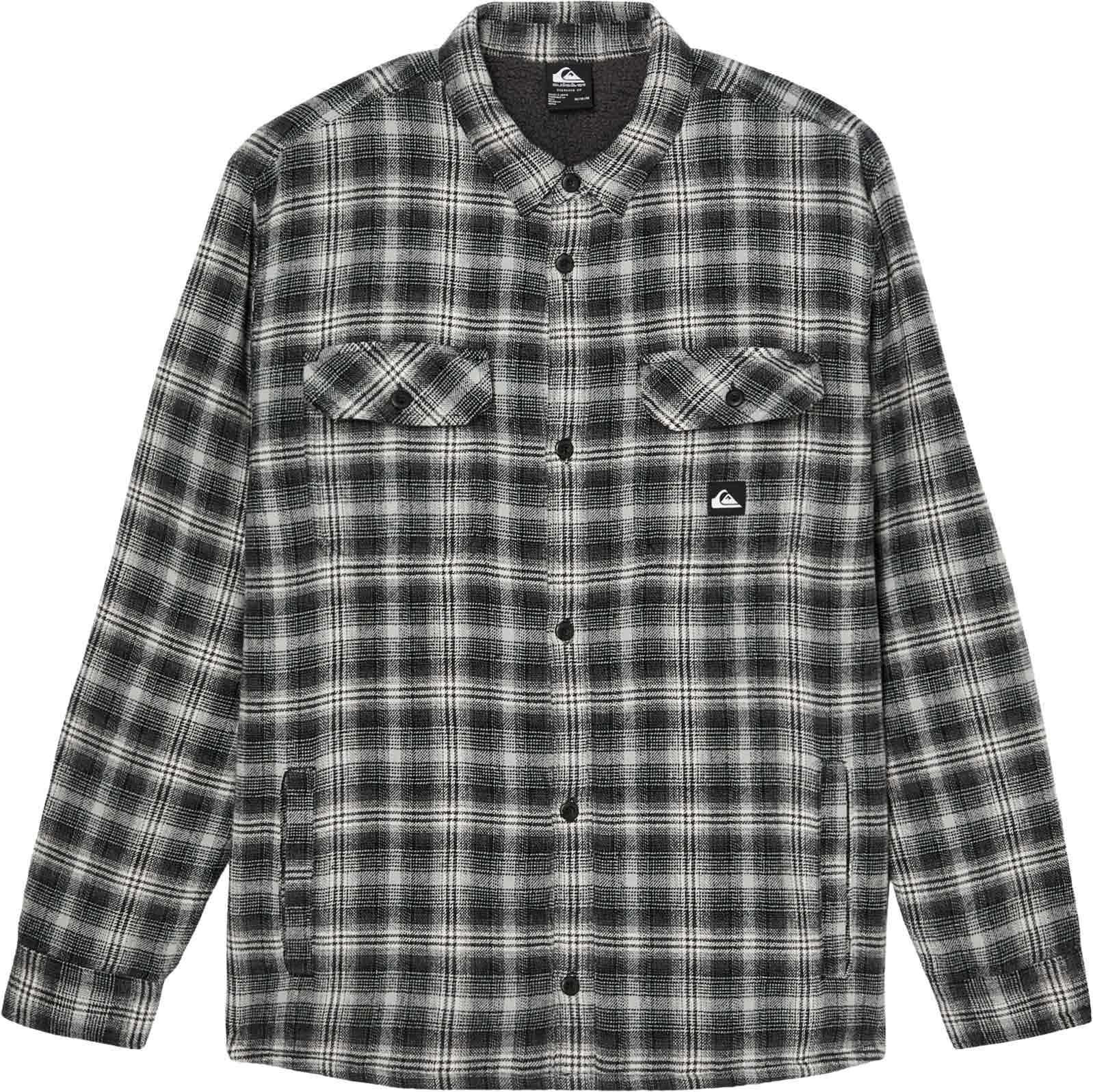 Venture Sherpa Overshirt Black Venture + Quiksilver