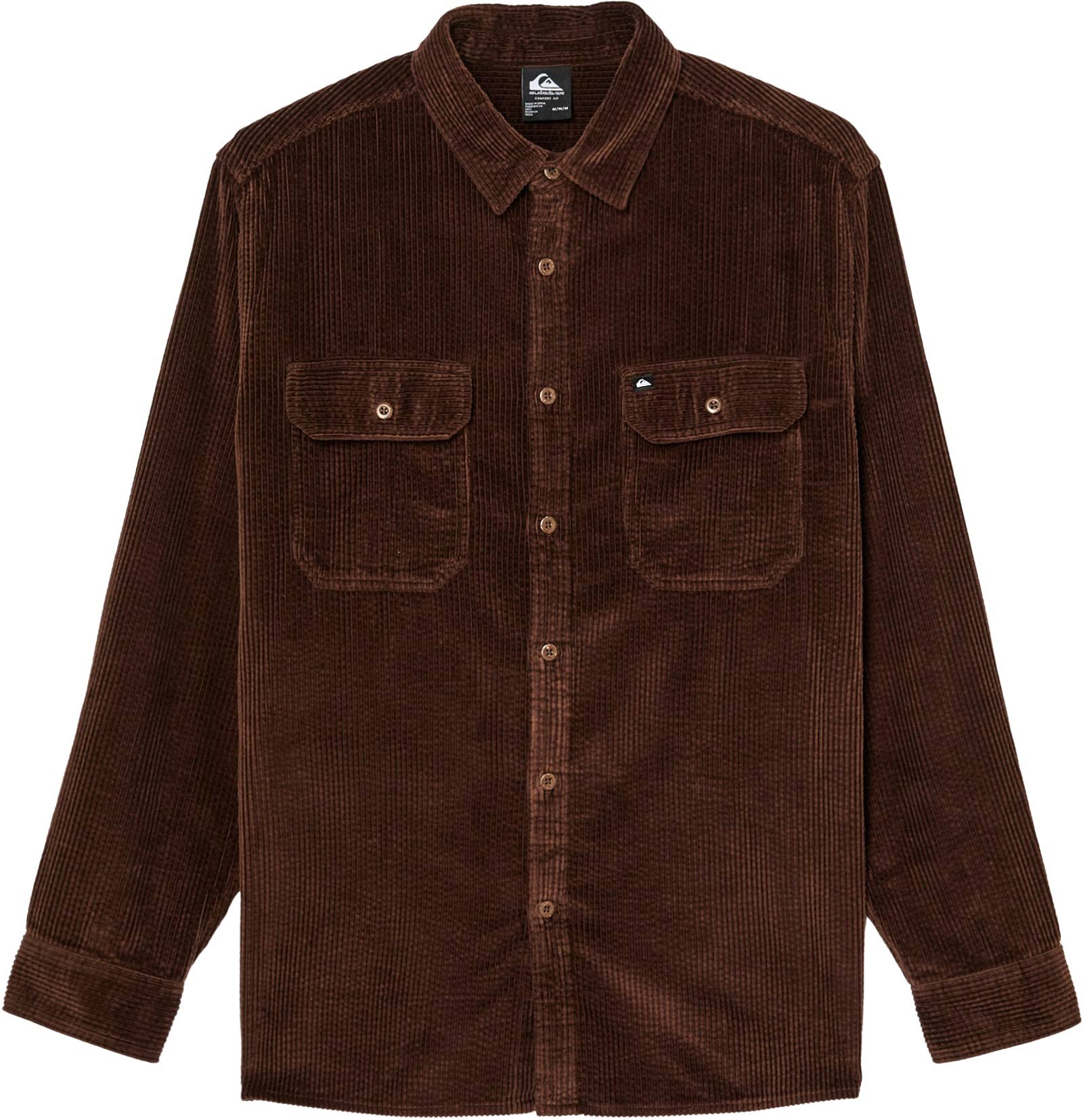 Venture Cord Shirt Java + Quiksilver