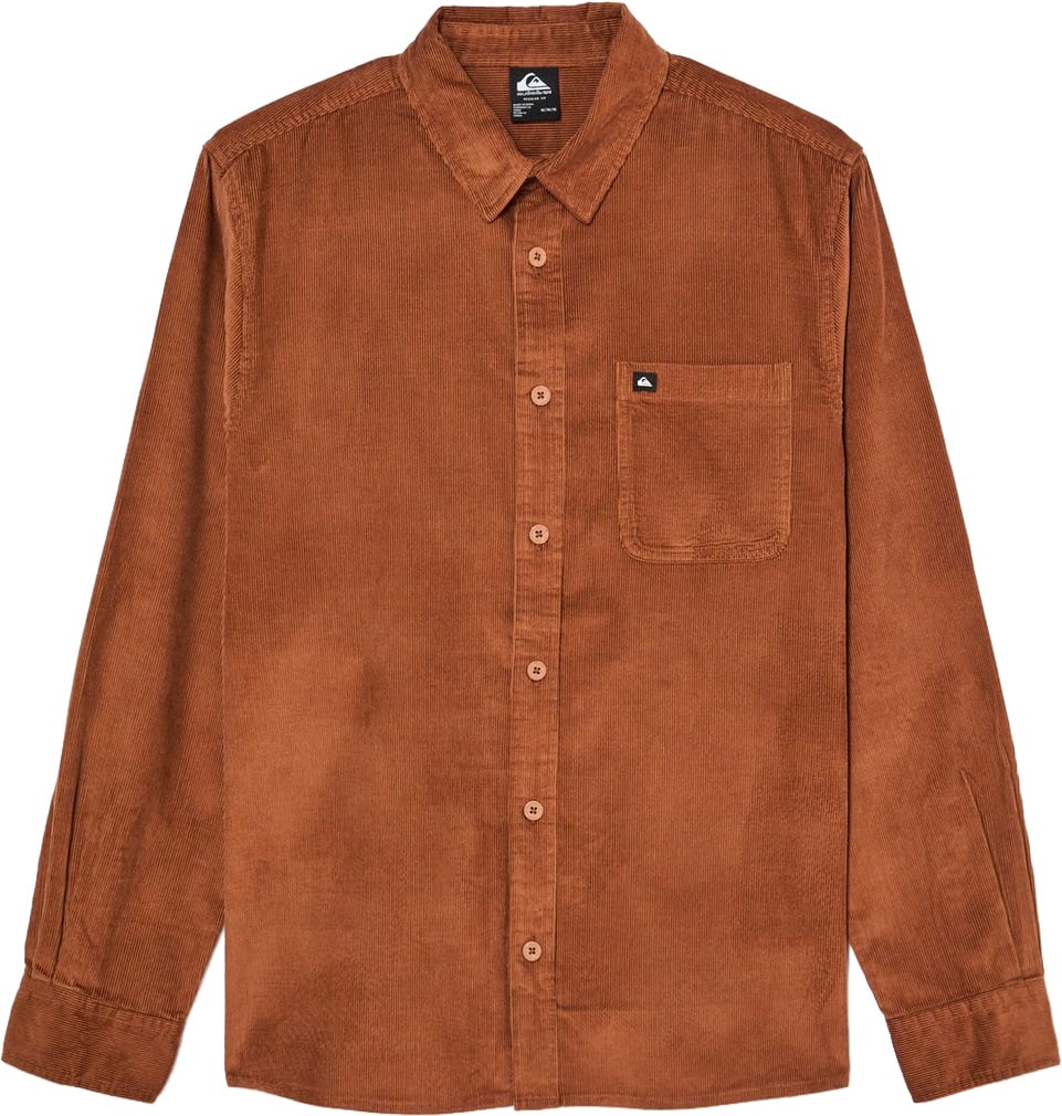 Smoke Trail Cord Shirt Rawhide + Quiksilver