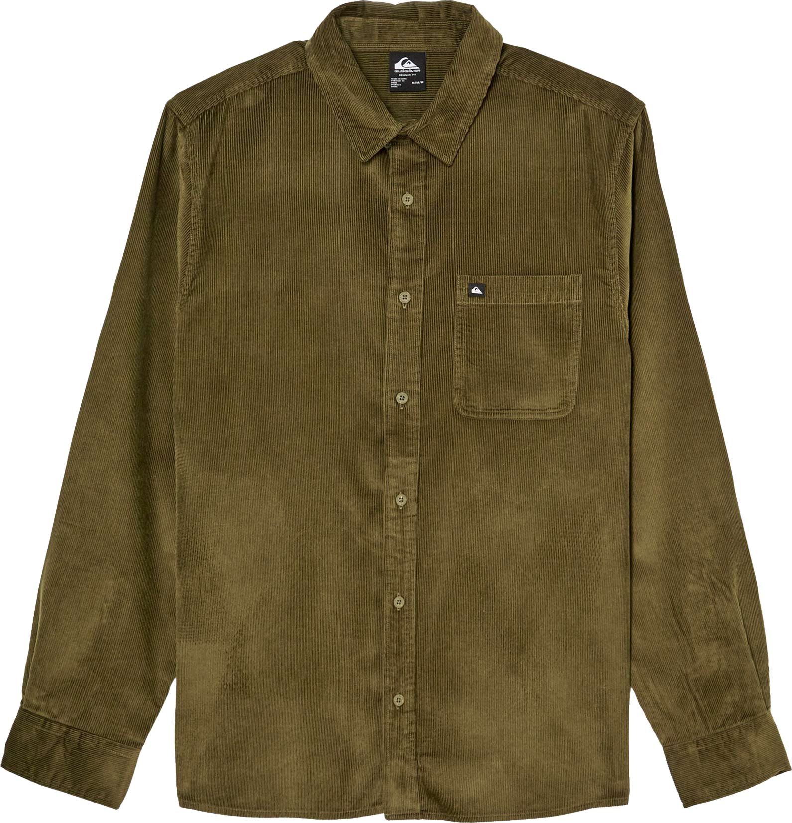 Smoke Trail Cord Shirt Grape Leaf + Quiksilver