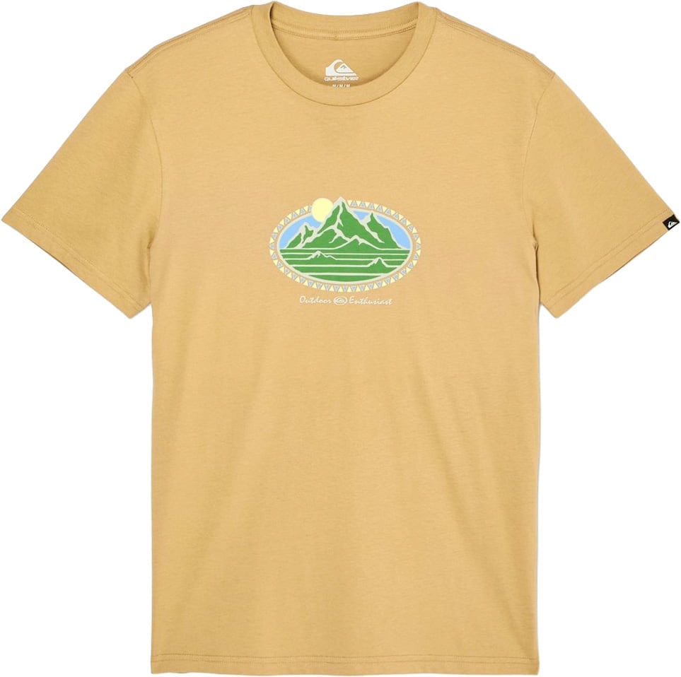 Ev Mountain Lovers SS Tee Kelp + Quiksilver