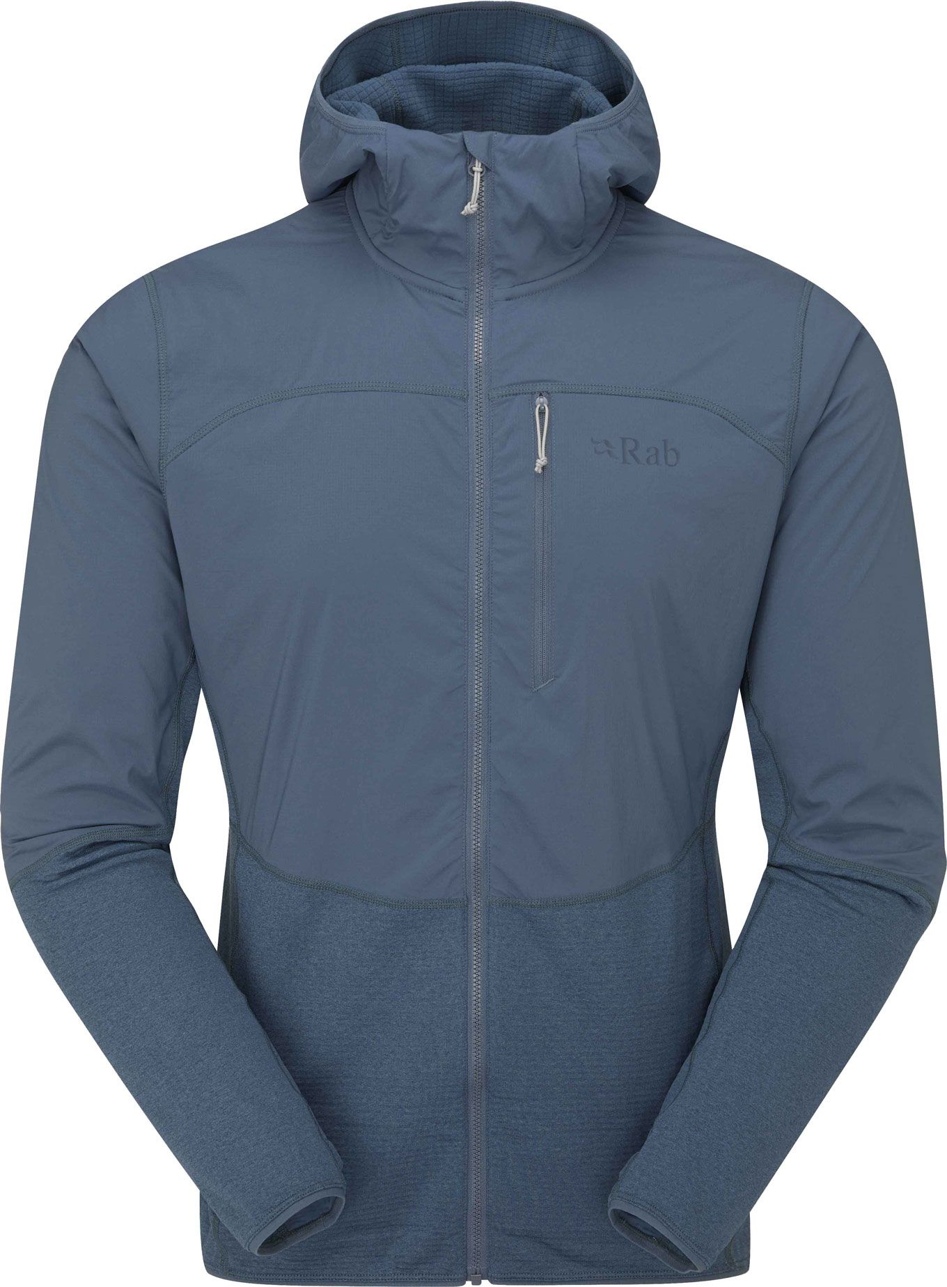 Ascendor Summit Hoody FZ Orion Blue + Rab