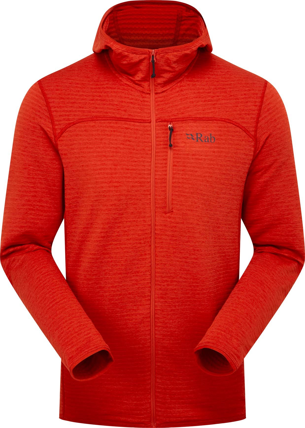 Ascendor Light Hoody Tuscan Red + Rab