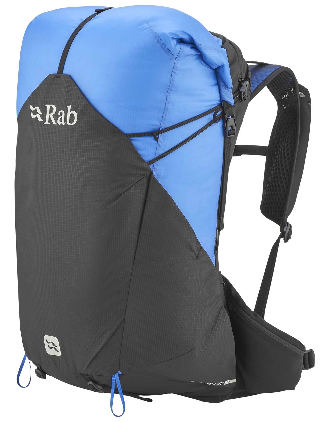 Syclon XP 40 Black/Maya Blue + Rab