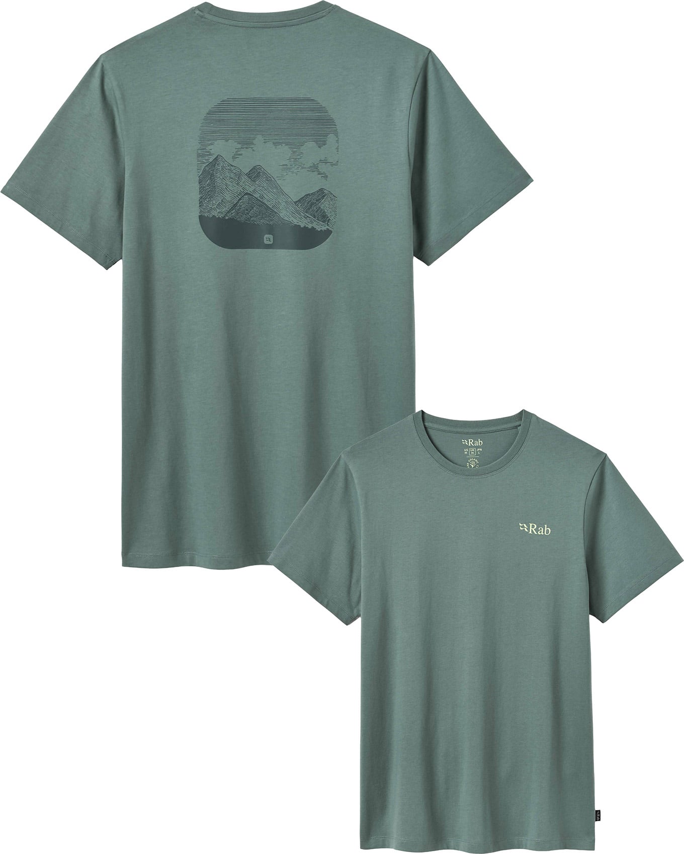 Stance Traverse Tee Sage + Rab