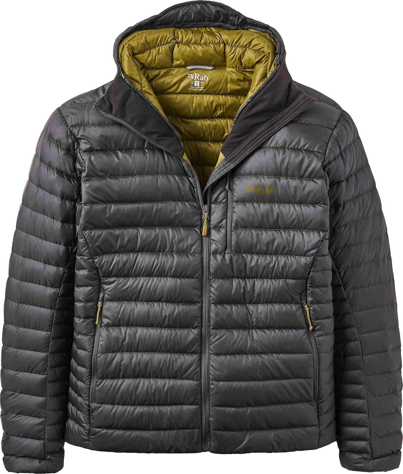 Microlight Alpine Hoody Anthracite + Rab