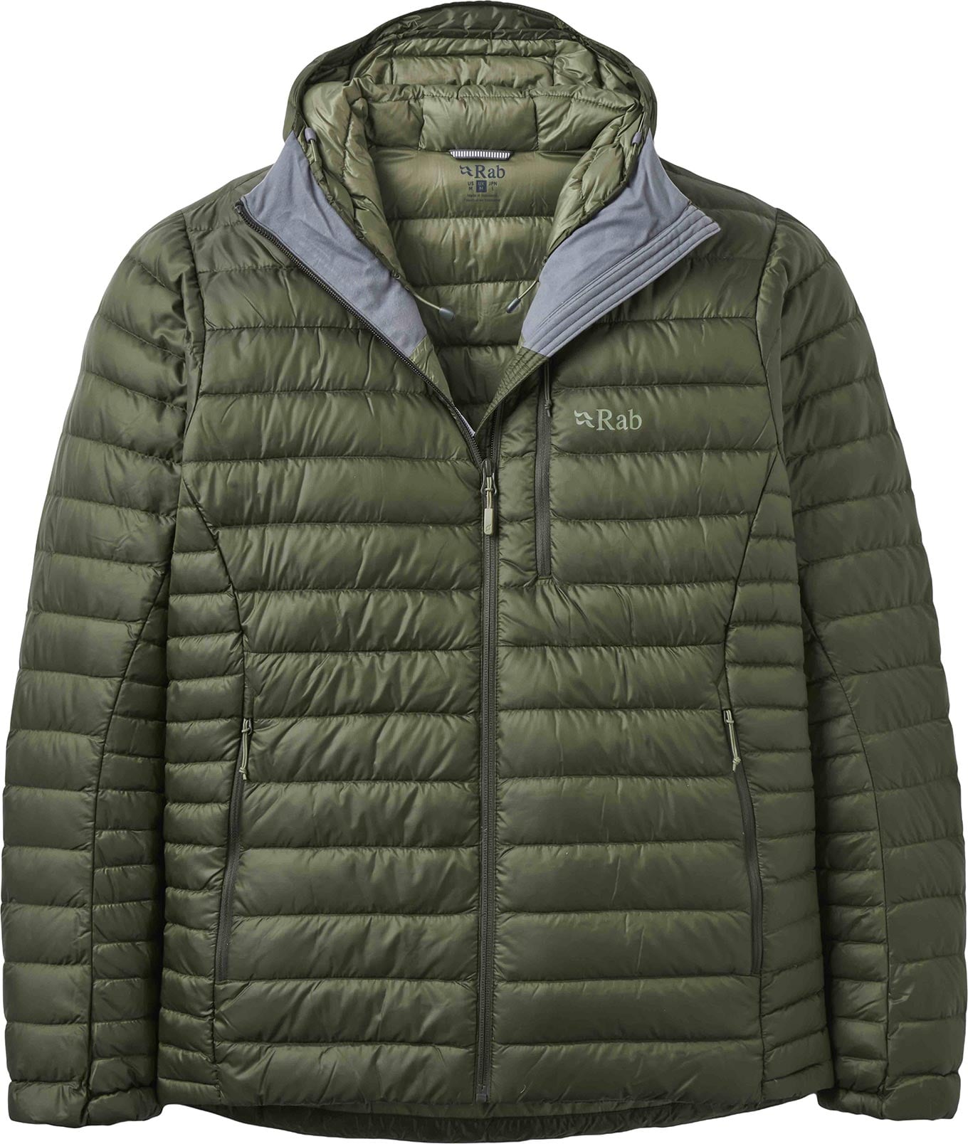 Microlight Alpine Hoody Army + Rab