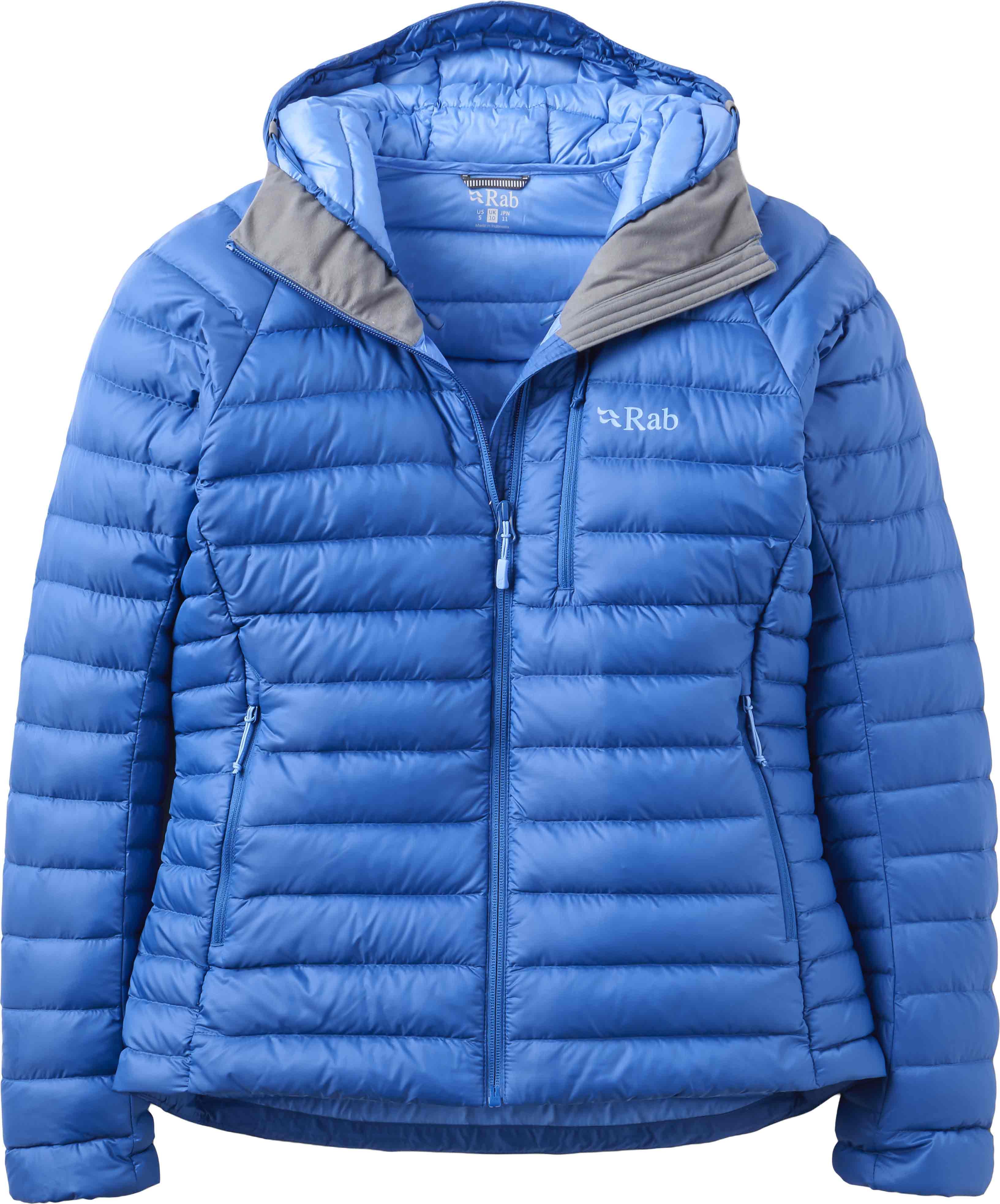 Microlight Alpine Hoody W Dark Bluebird + Rab