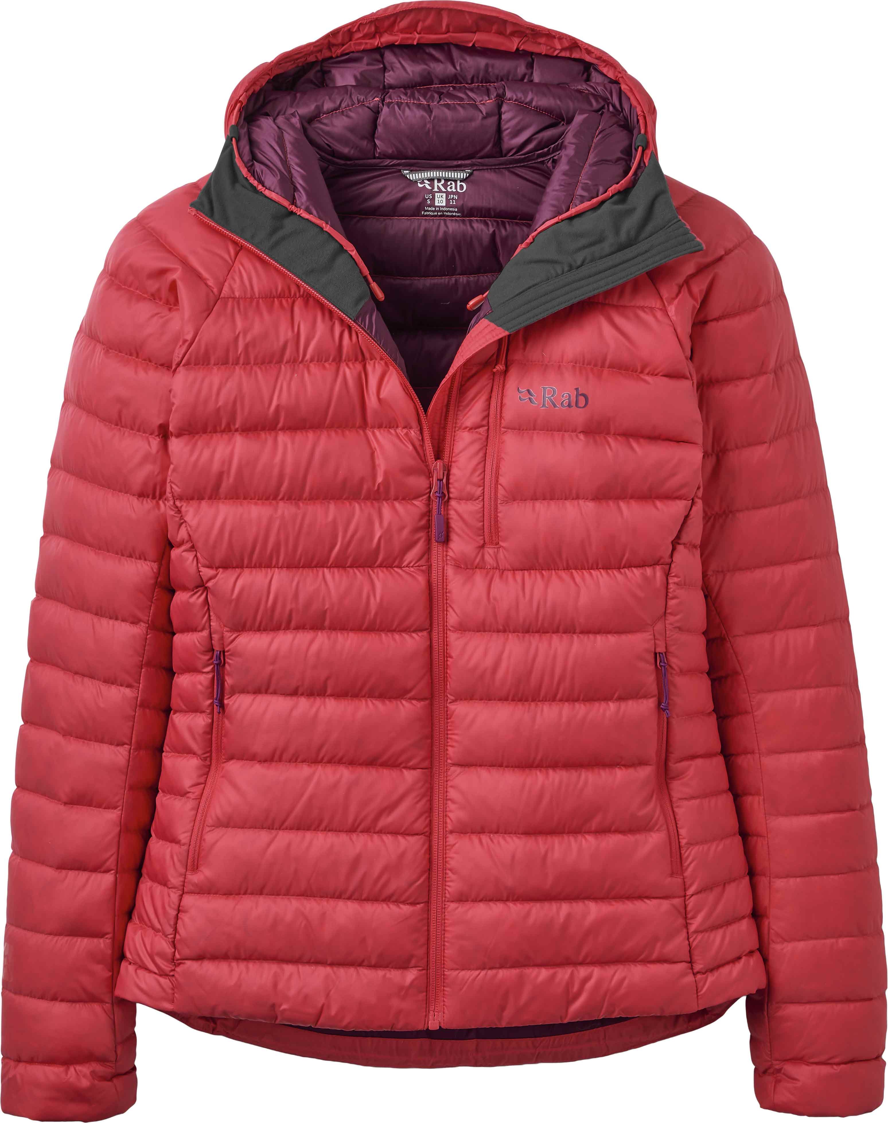 Microlight Alpine Hoody W Watermelon + Rab