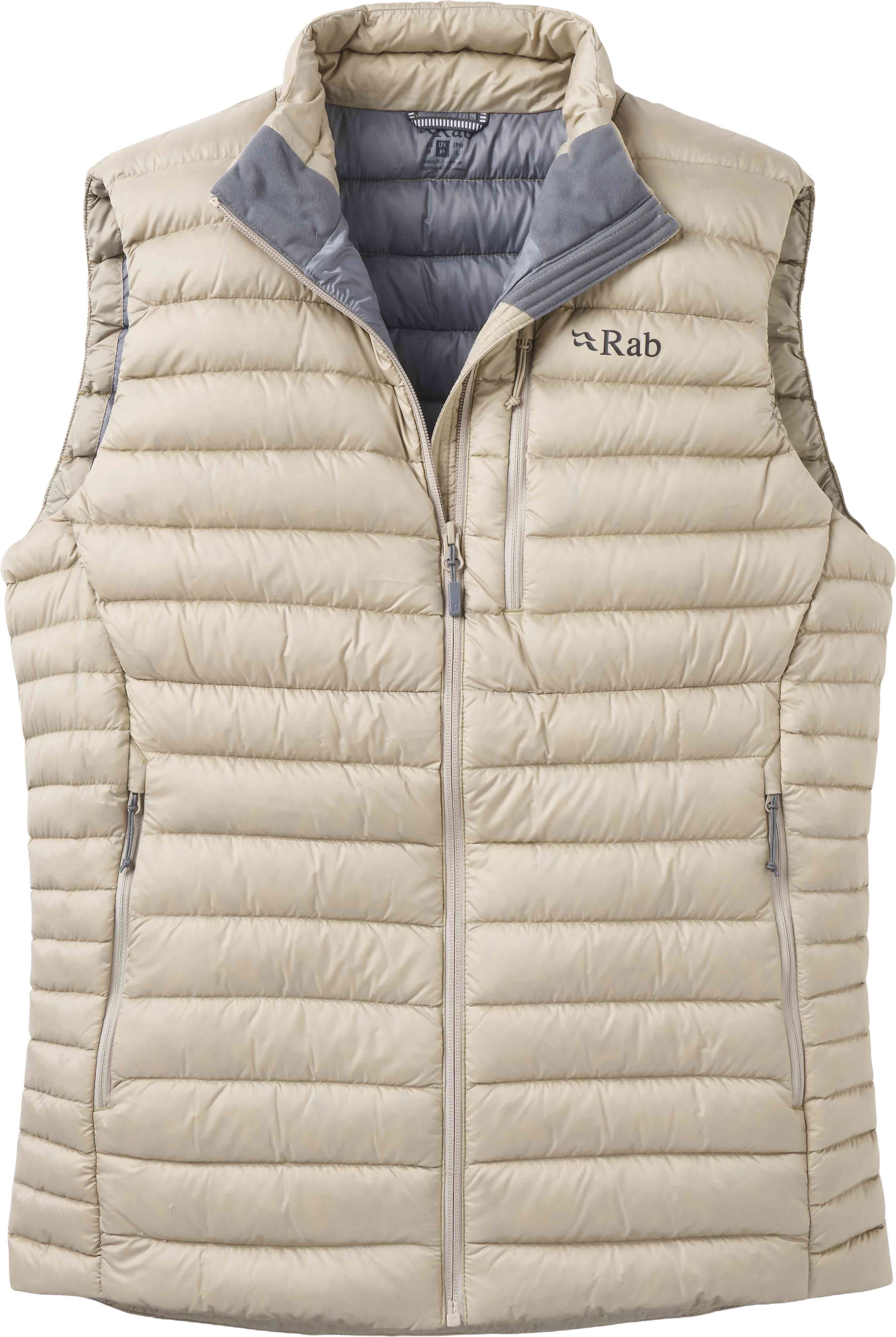 Microlight Vest Dark Pebble + Rab