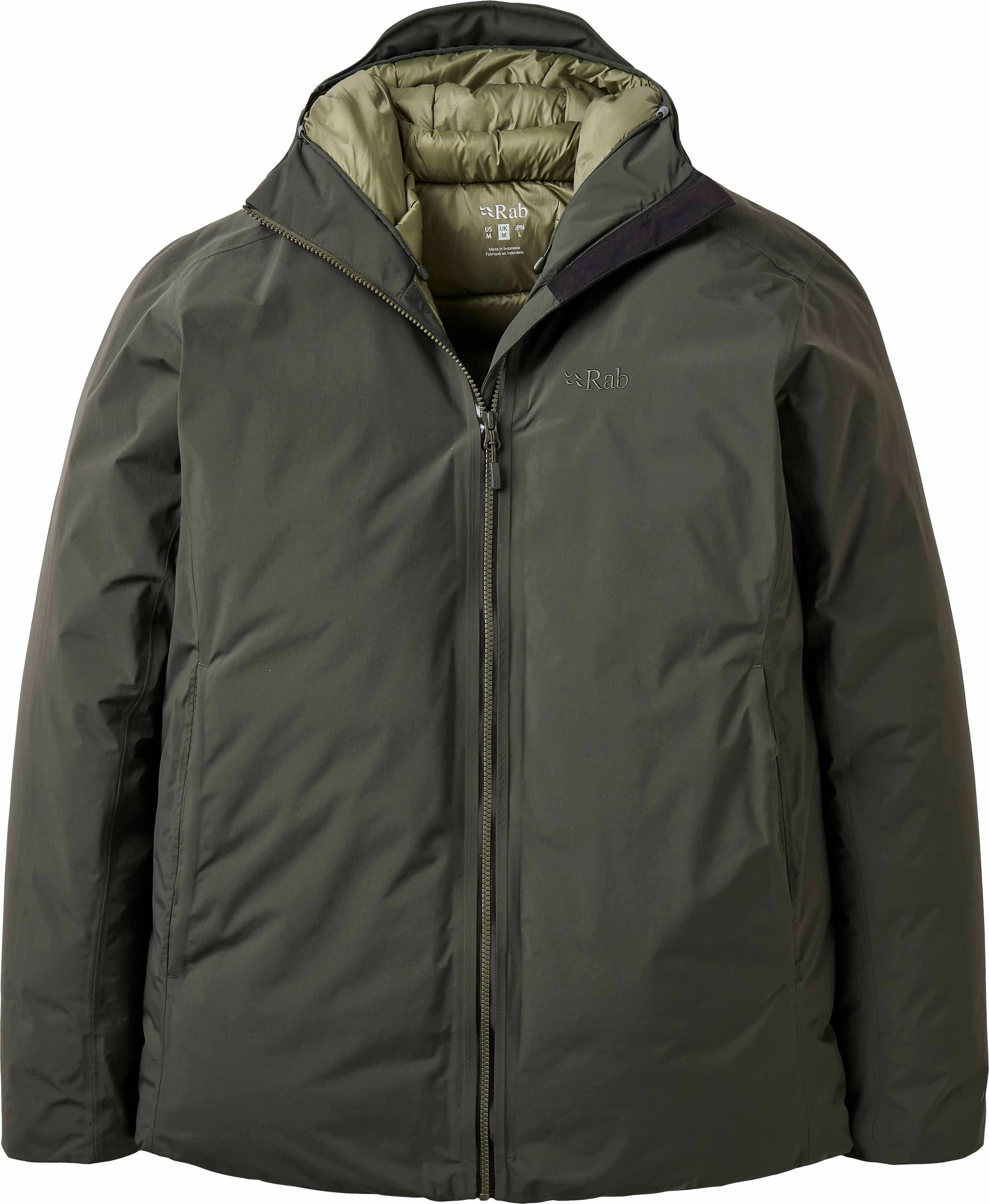 Valiance Jacket Dark Army + Rab