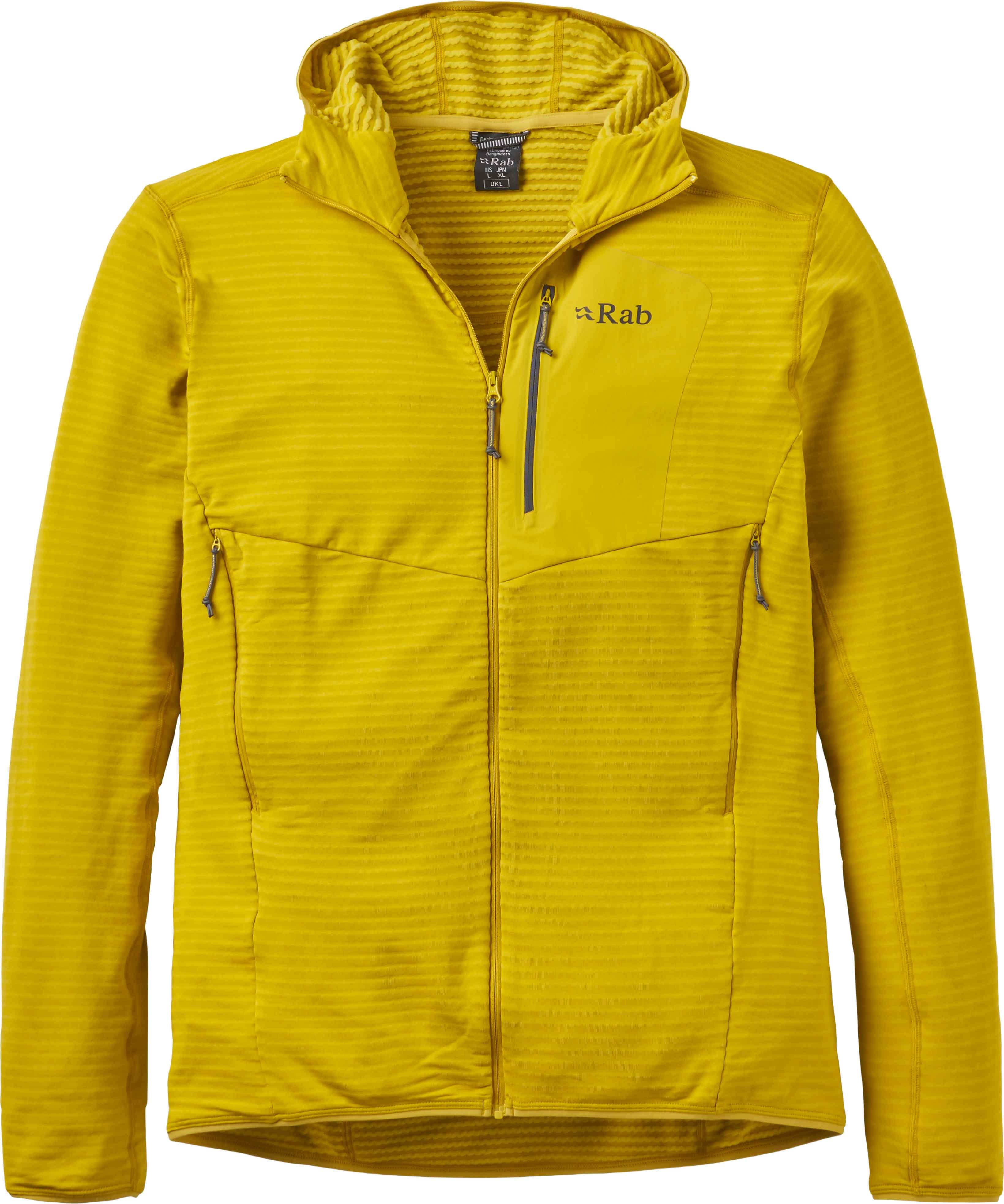 Ascendor Light Hoody Dark Pollen + Rab