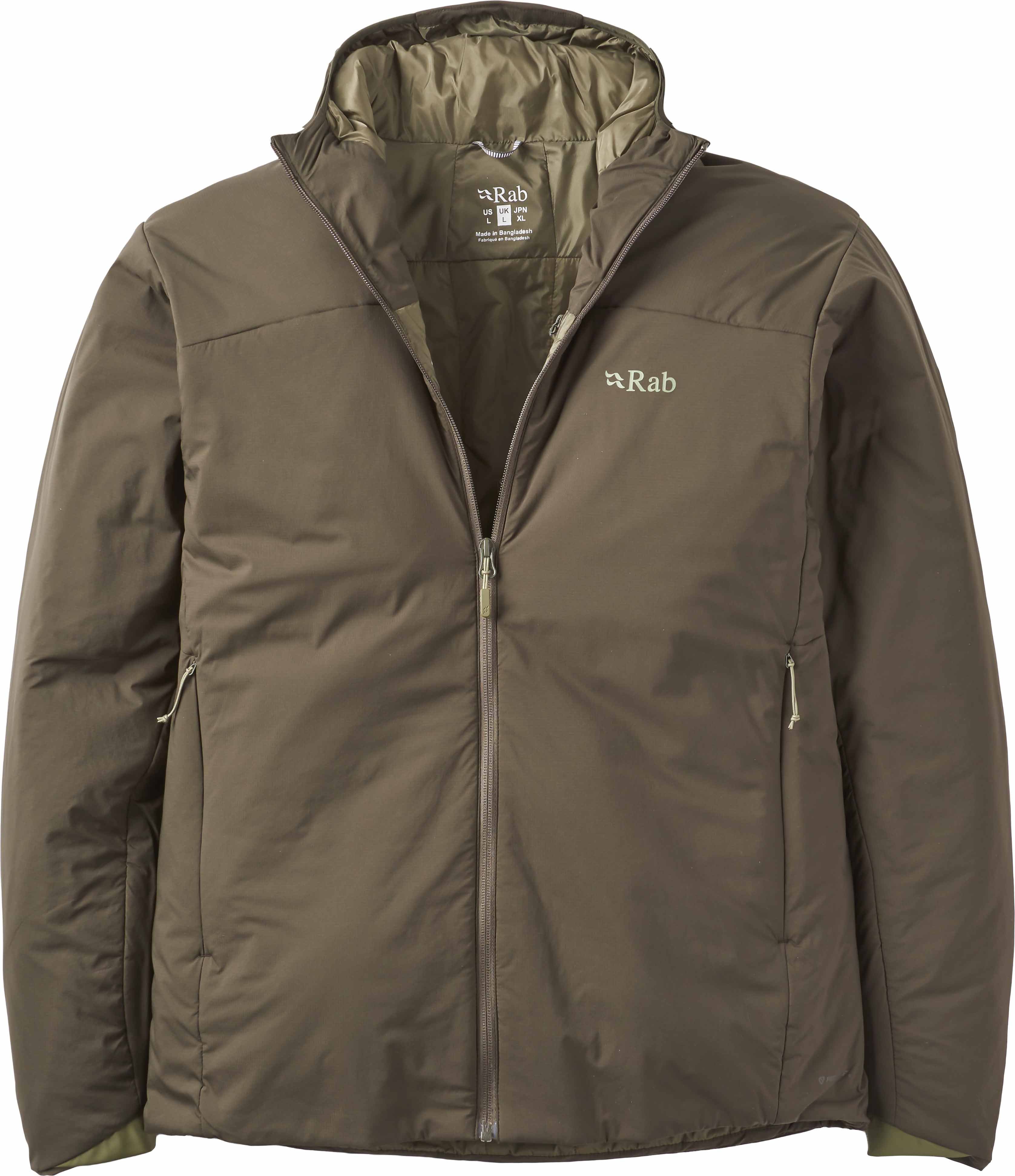 Xenair Alpine Light Jacket Dark Army + Rab