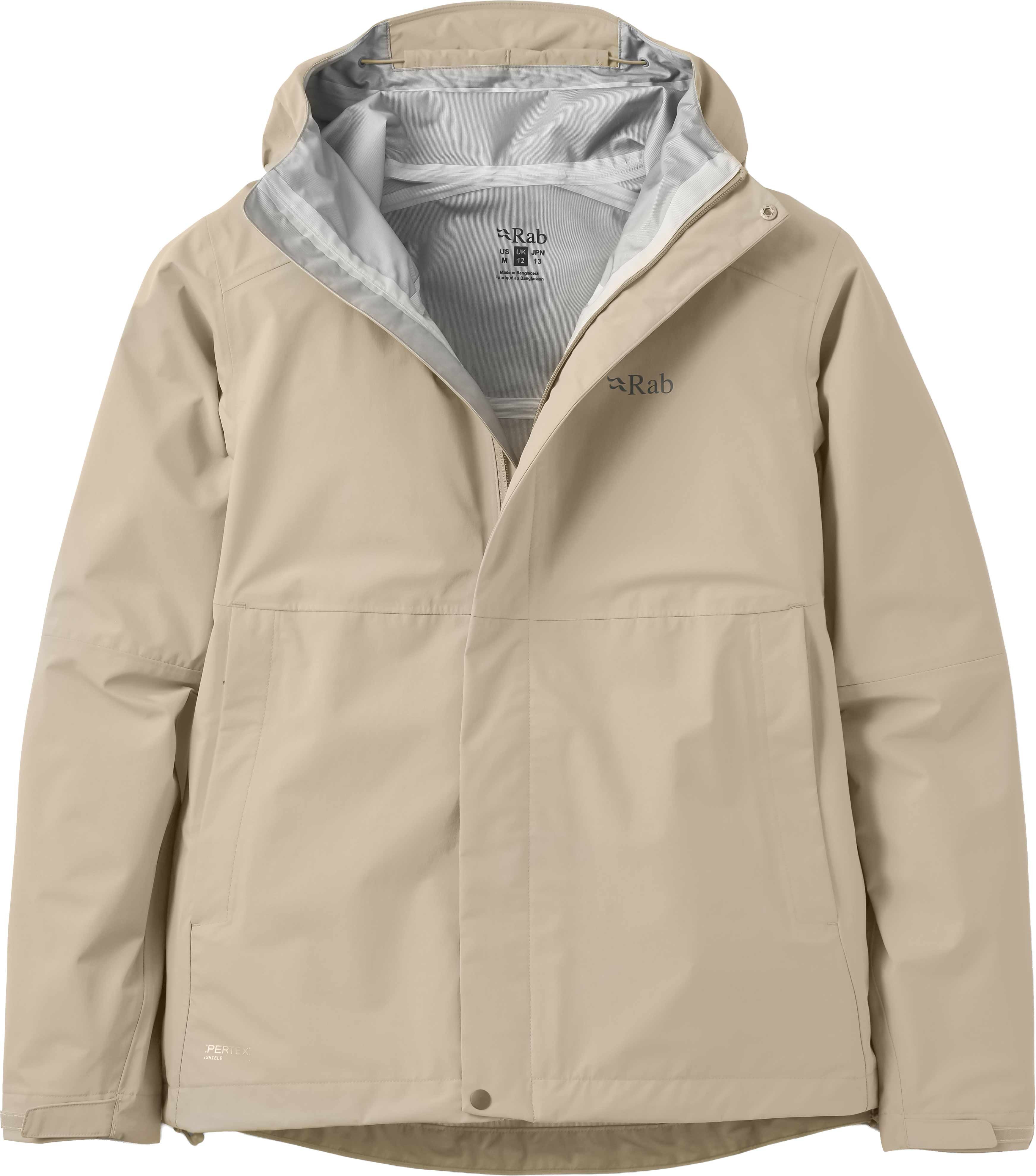 Firewall Jacket W Dark Pebble + Rab
