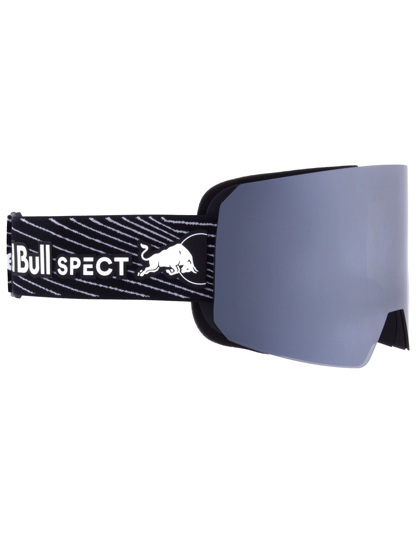 Reign Matt Black / Smoke with Silver Mirror + Red Bull Spect Eyewear