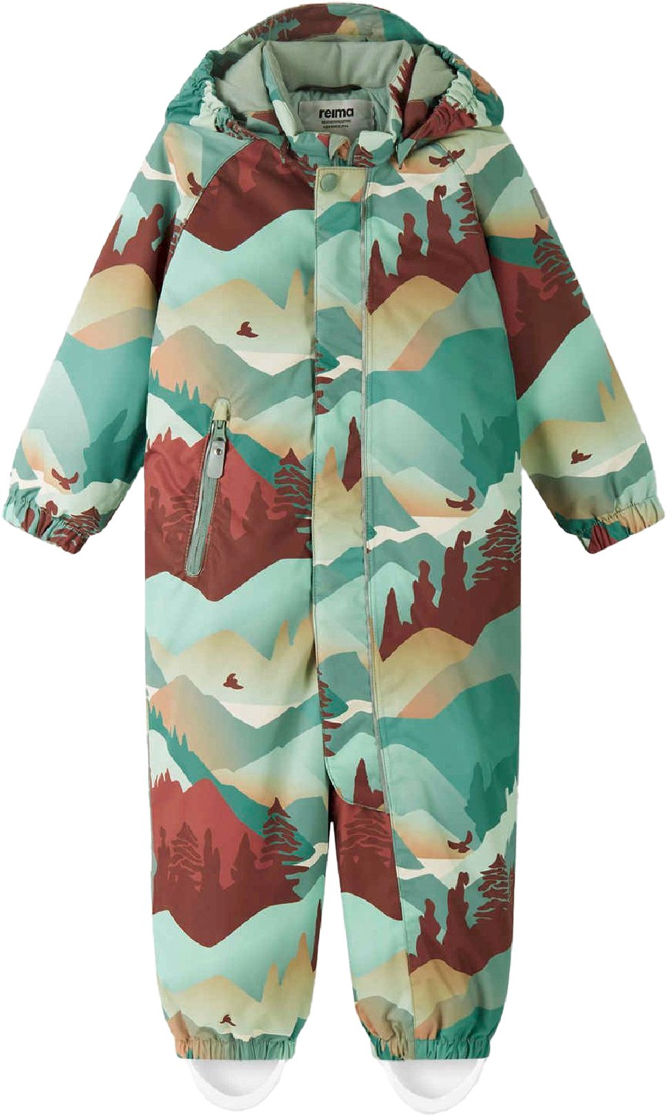 Puhuri Reimatec Winter Overall Stone Green + Reima