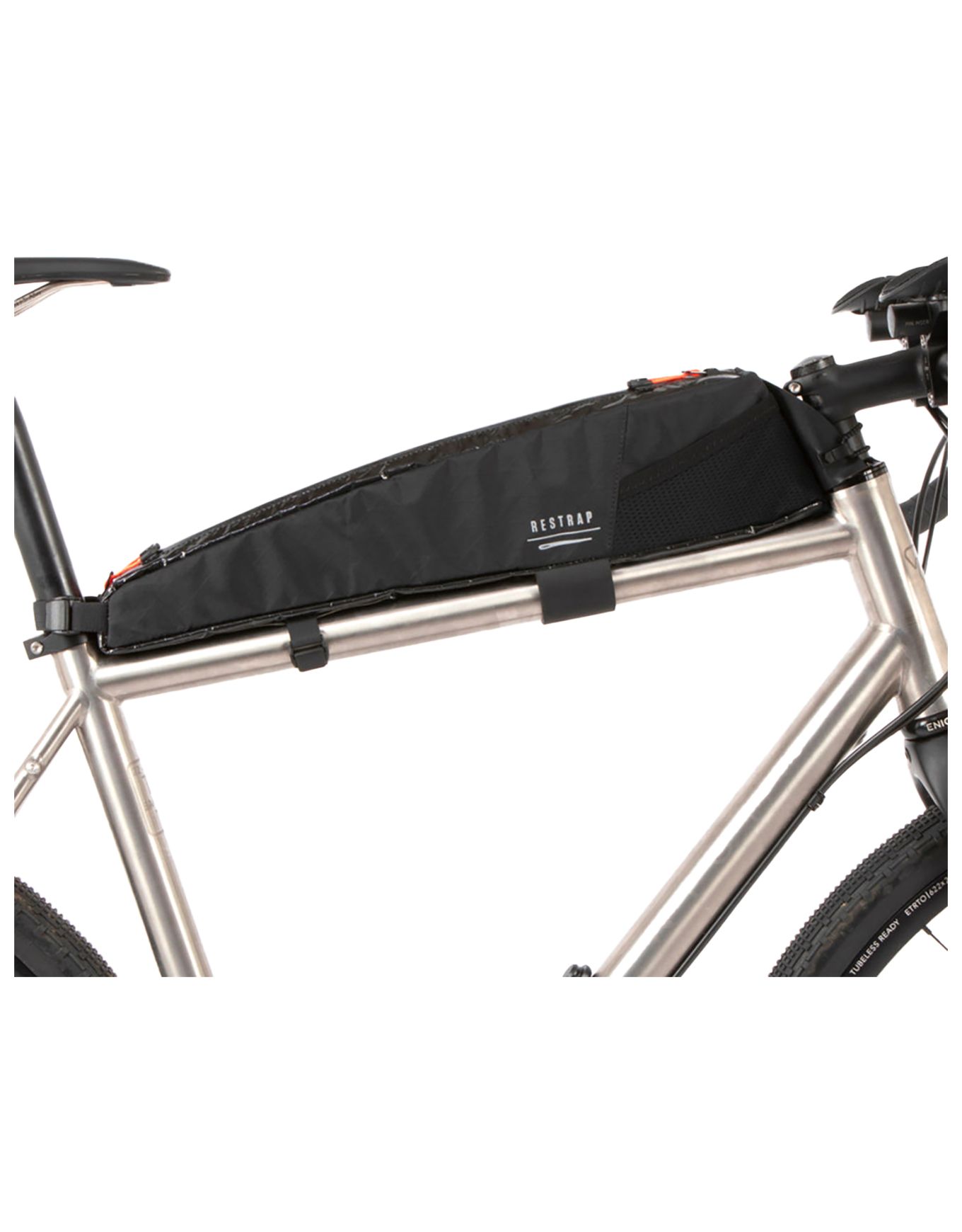 Race Top Tube Bag Long 2L + Restrap