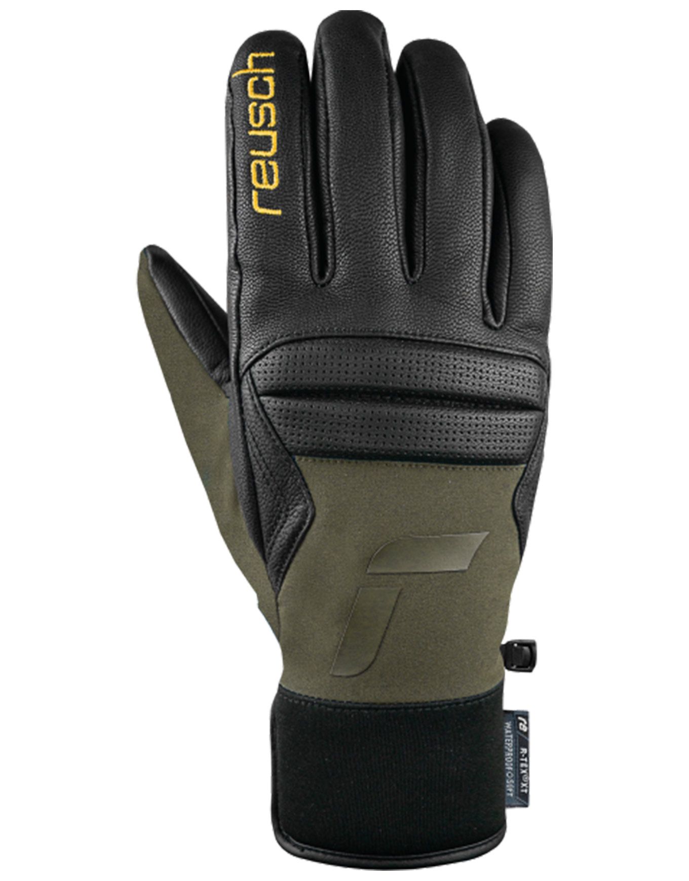 Mikaela Shiffrin R-Tex® Xt Black Burnt Olive + Reusch