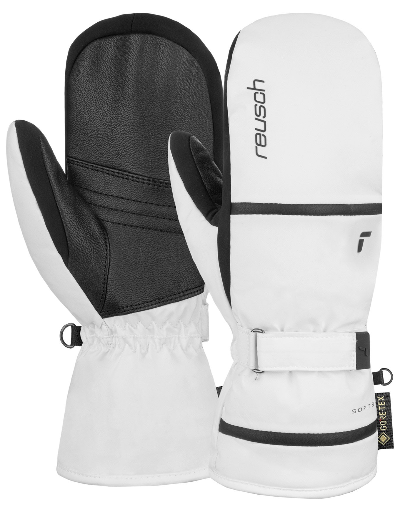 Reusch Alison GORE-TEX® Mitten White/Black + Reusch