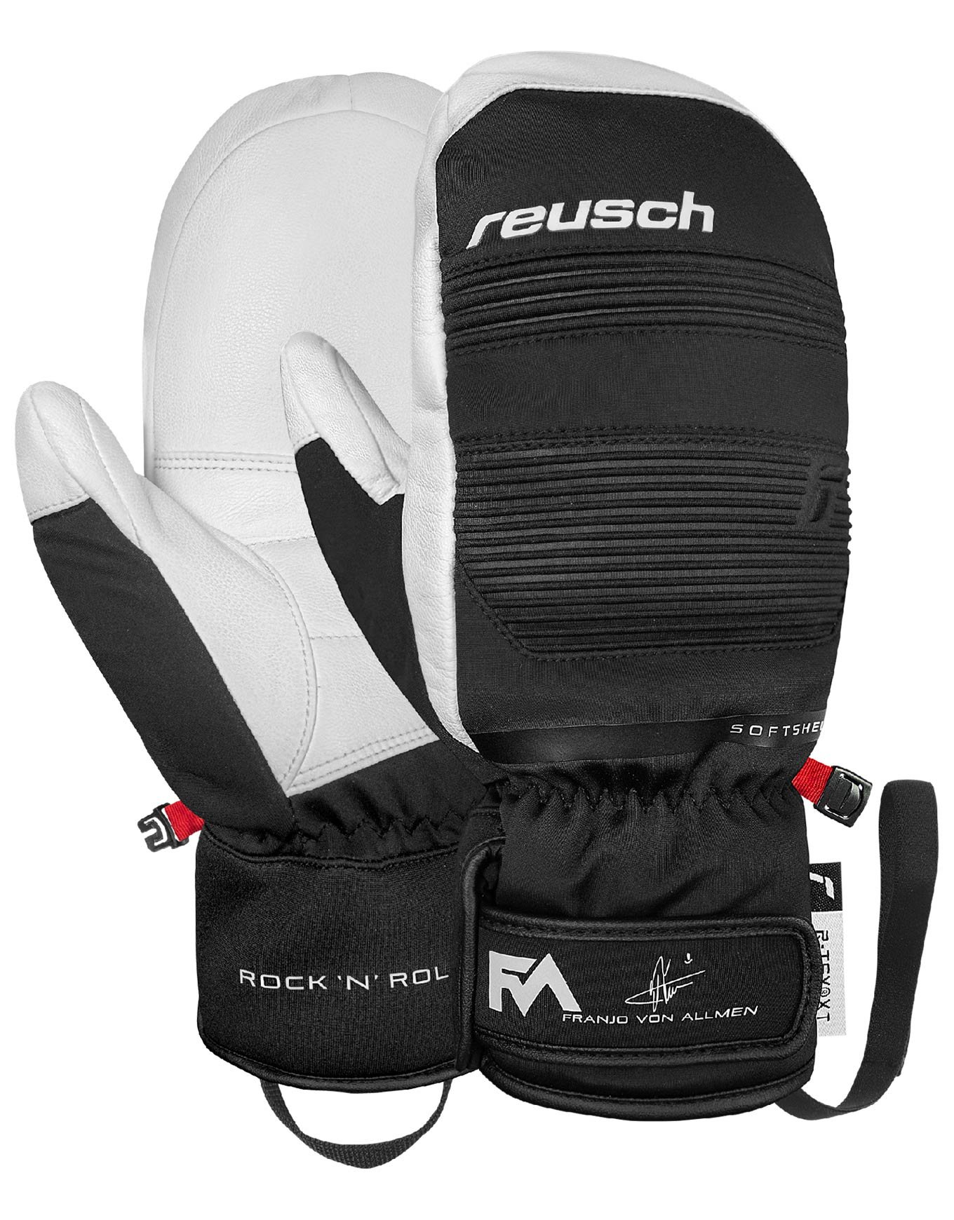 Reusch Franjo Von Allmen R-TEX® XT Mitten Black/White + Reusch