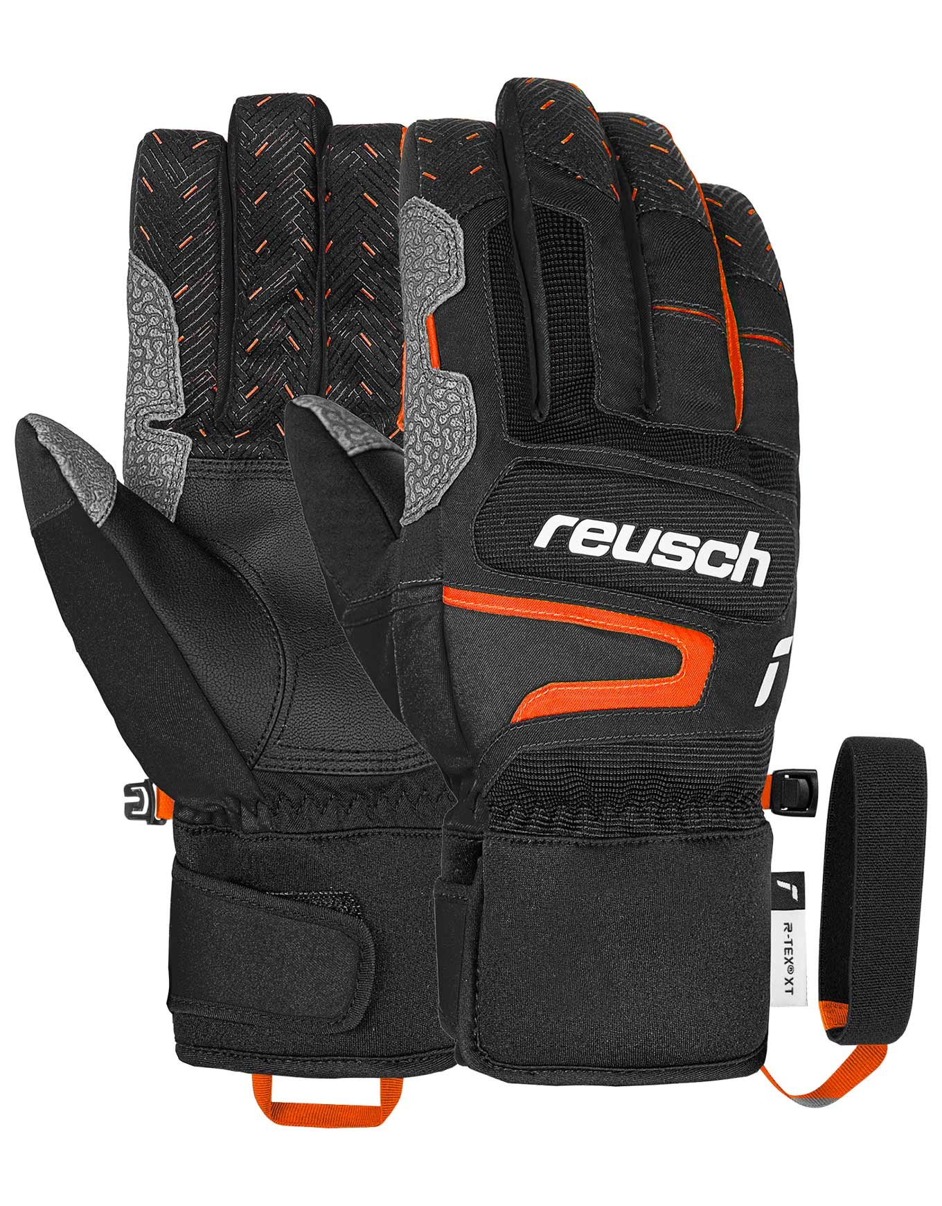 Reusch Jaden R-TEX® XT Black/Shocking Orange + Reusch