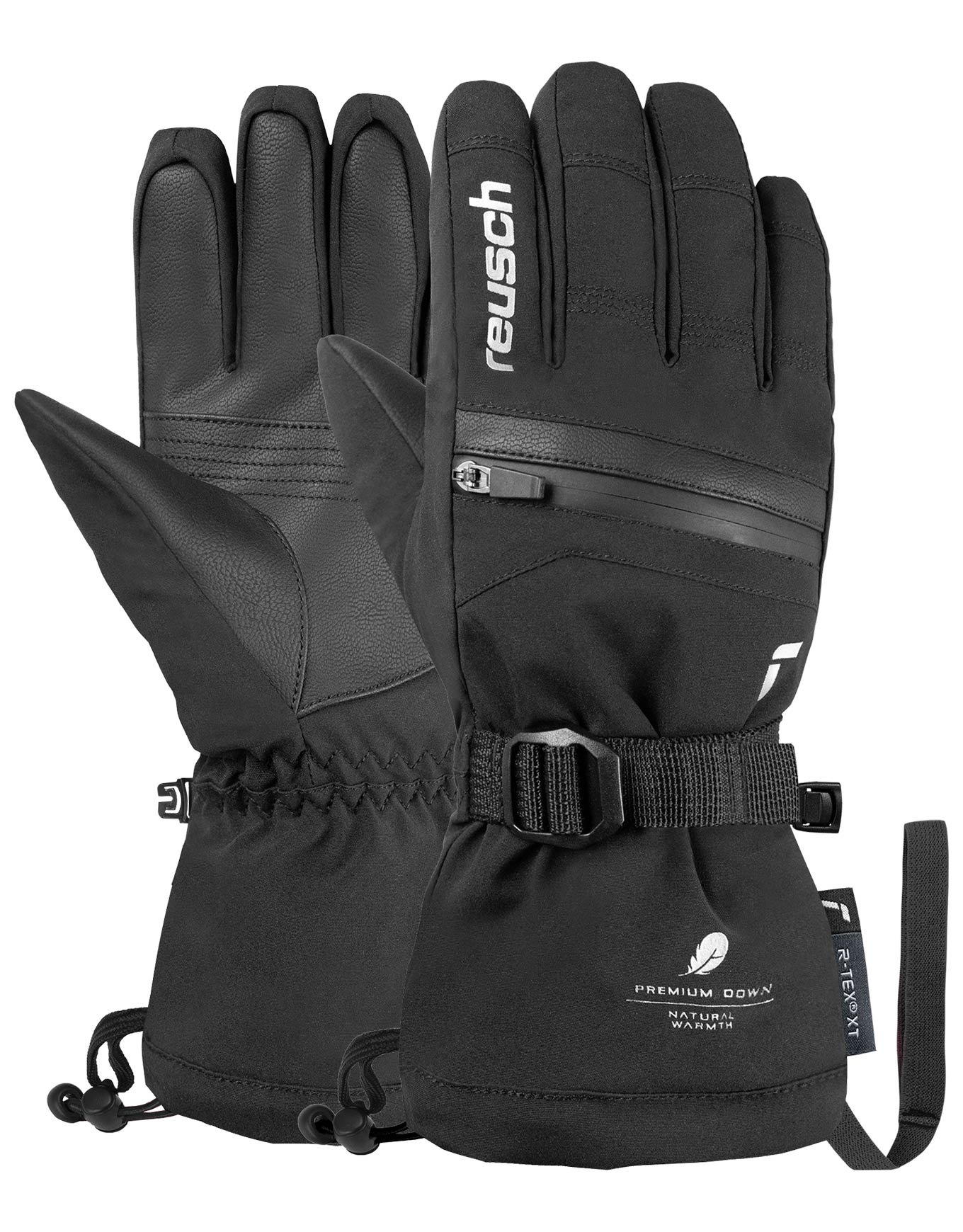 Reusch Lan R-TEX® XT Jr Black/Silver + Reusch