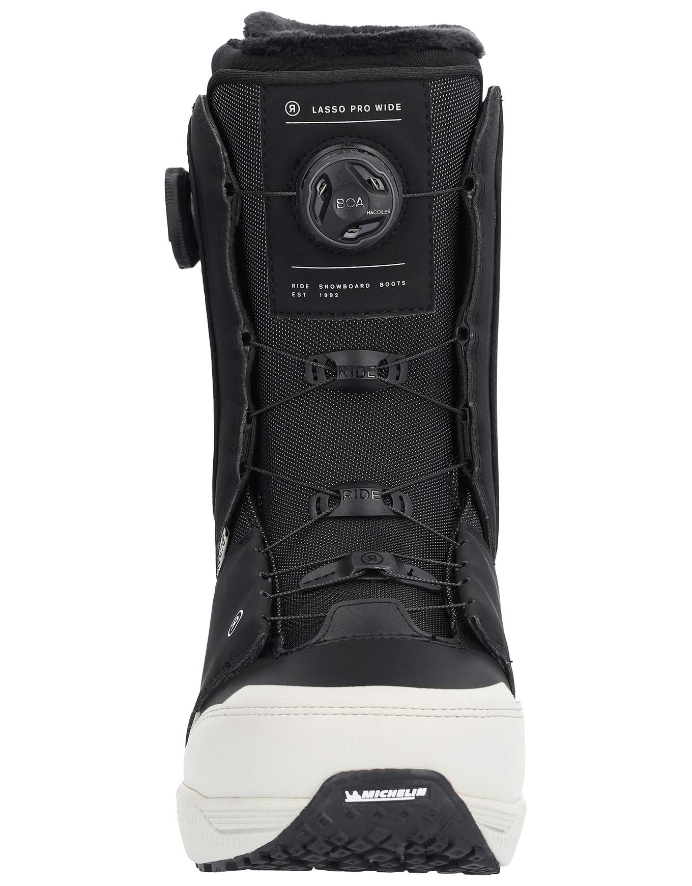 RIDE Lasso Pro Wide Black Snowboard Boots Herren : Snowleader